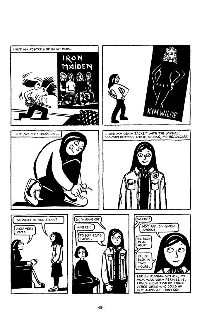 Read online Persepolis comic -  Issue # TPB 1 - 134