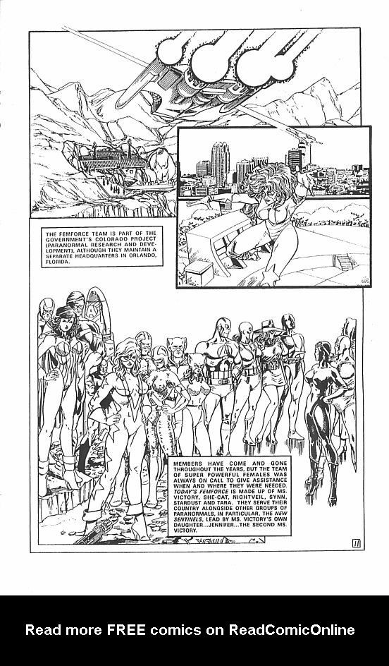 Read online Femforce: Timelines comic -  Issue #0 - 13