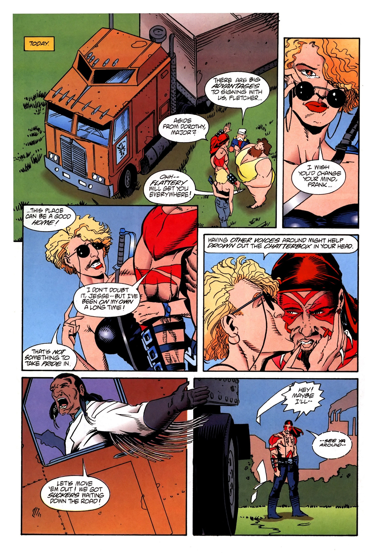 Read online Motorhead comic -  Issue #2 - 19