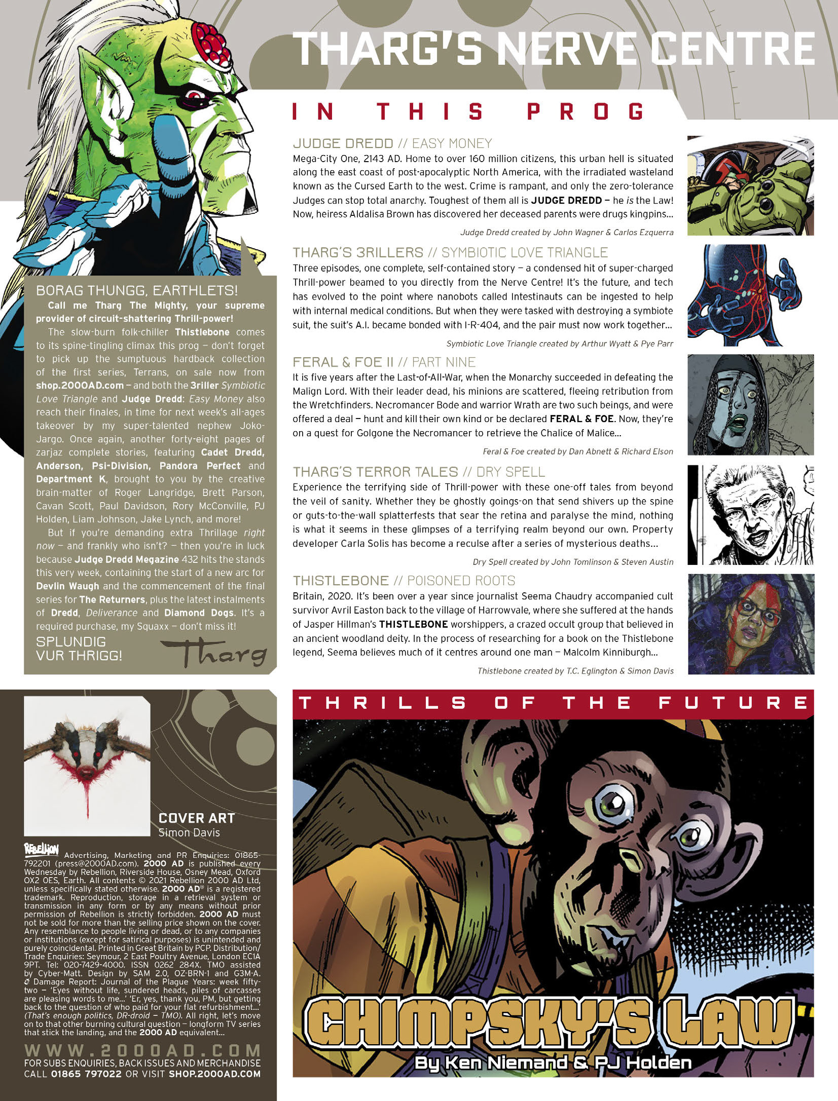 Read online 2000 AD comic -  Issue #2232 - 2