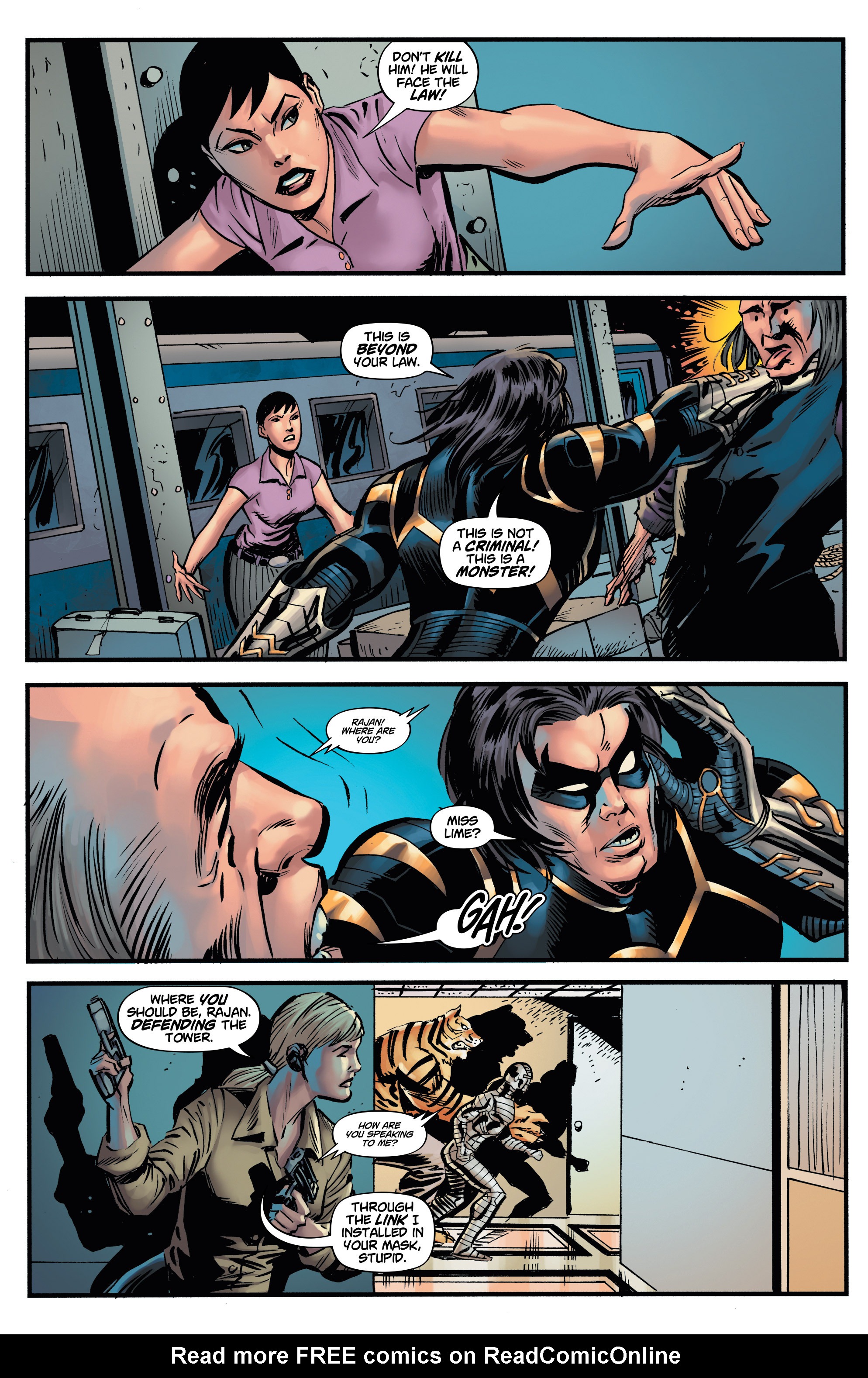 Read online Shadow Tiger comic -  Issue #4 - 4