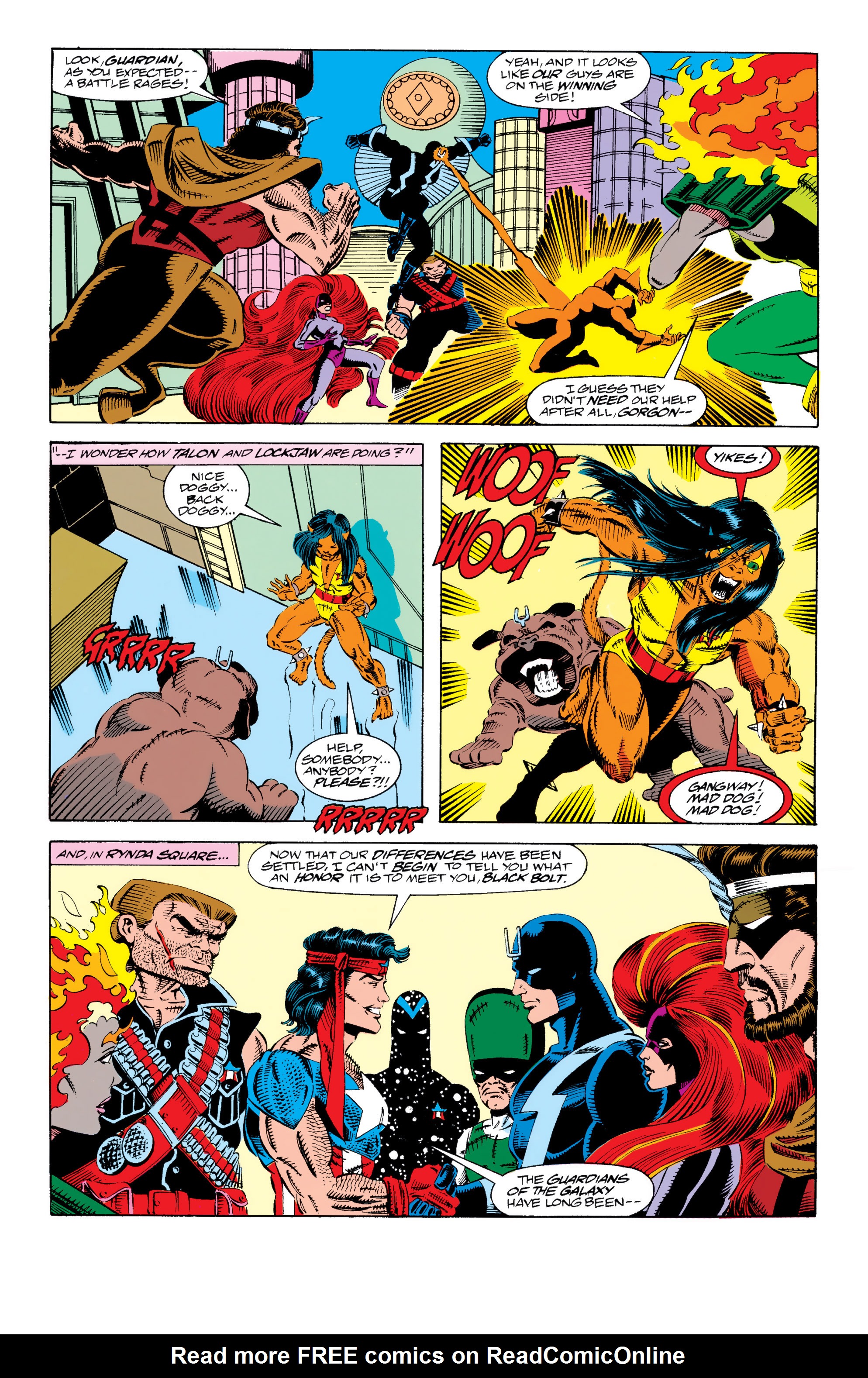 Read online Guardians of the Galaxy (1990) comic -  Issue # _TPB Guardians of the Galaxy by Jim Valentino 3 (Part 3) - 22