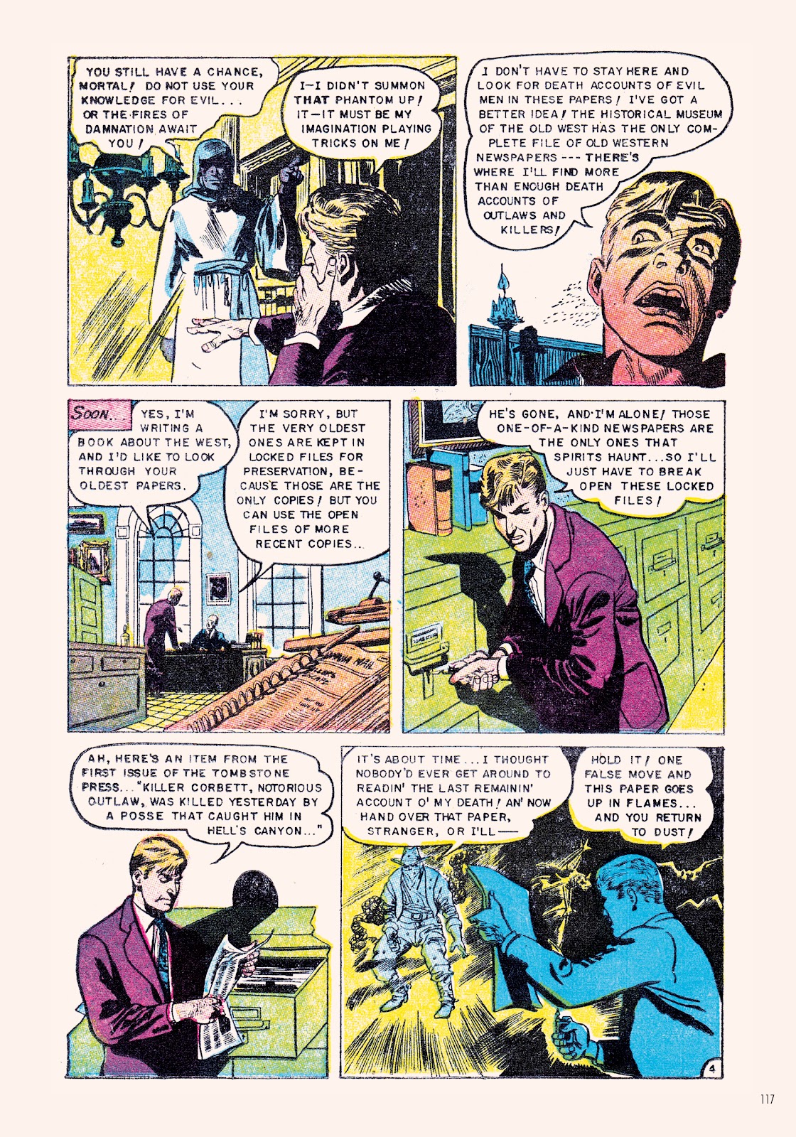Classic Monsters of Pre-Code Horror Comics: Ghosts issue TPB - Page 118