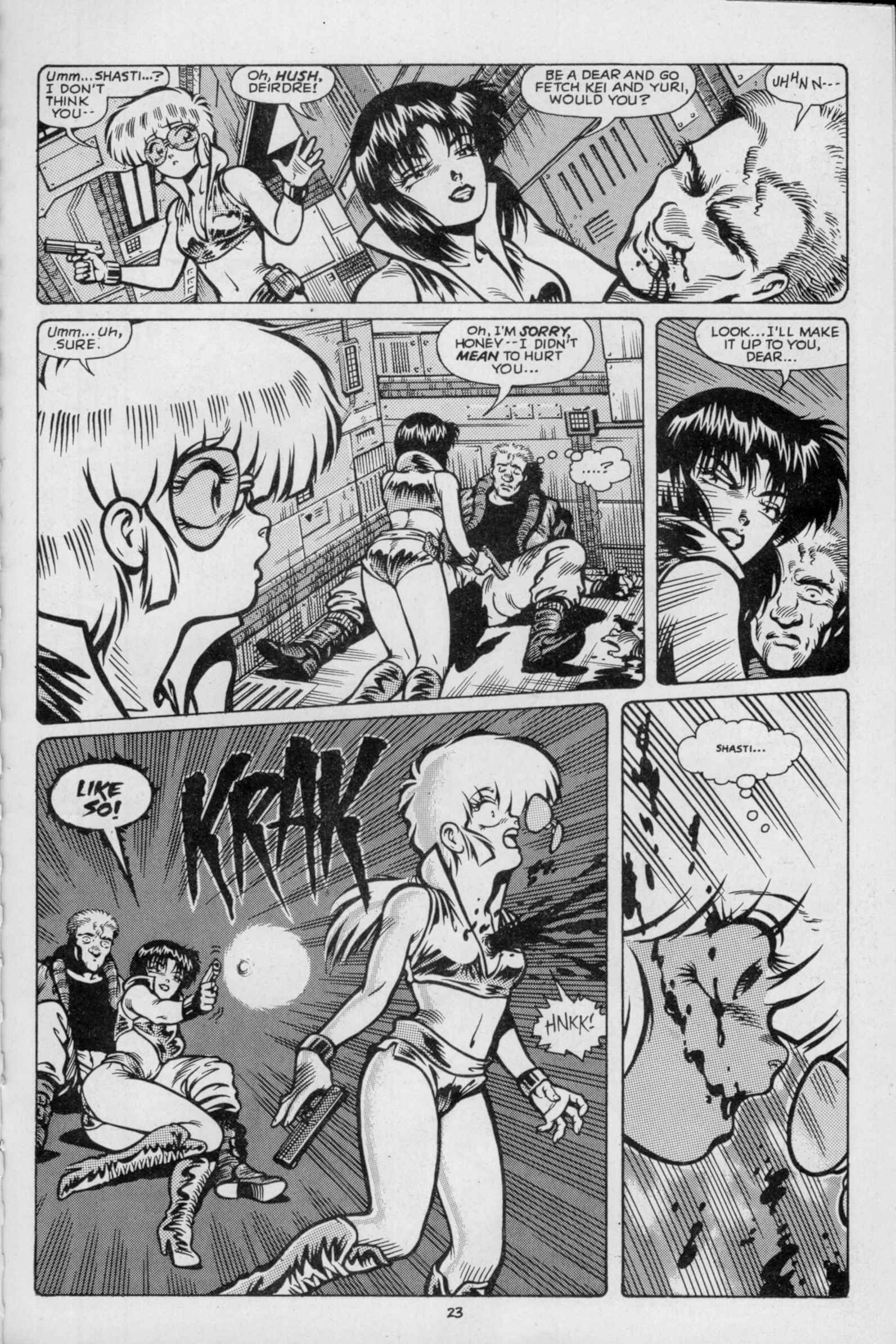 Read online Dirty Pair II comic -  Issue #3 - 25