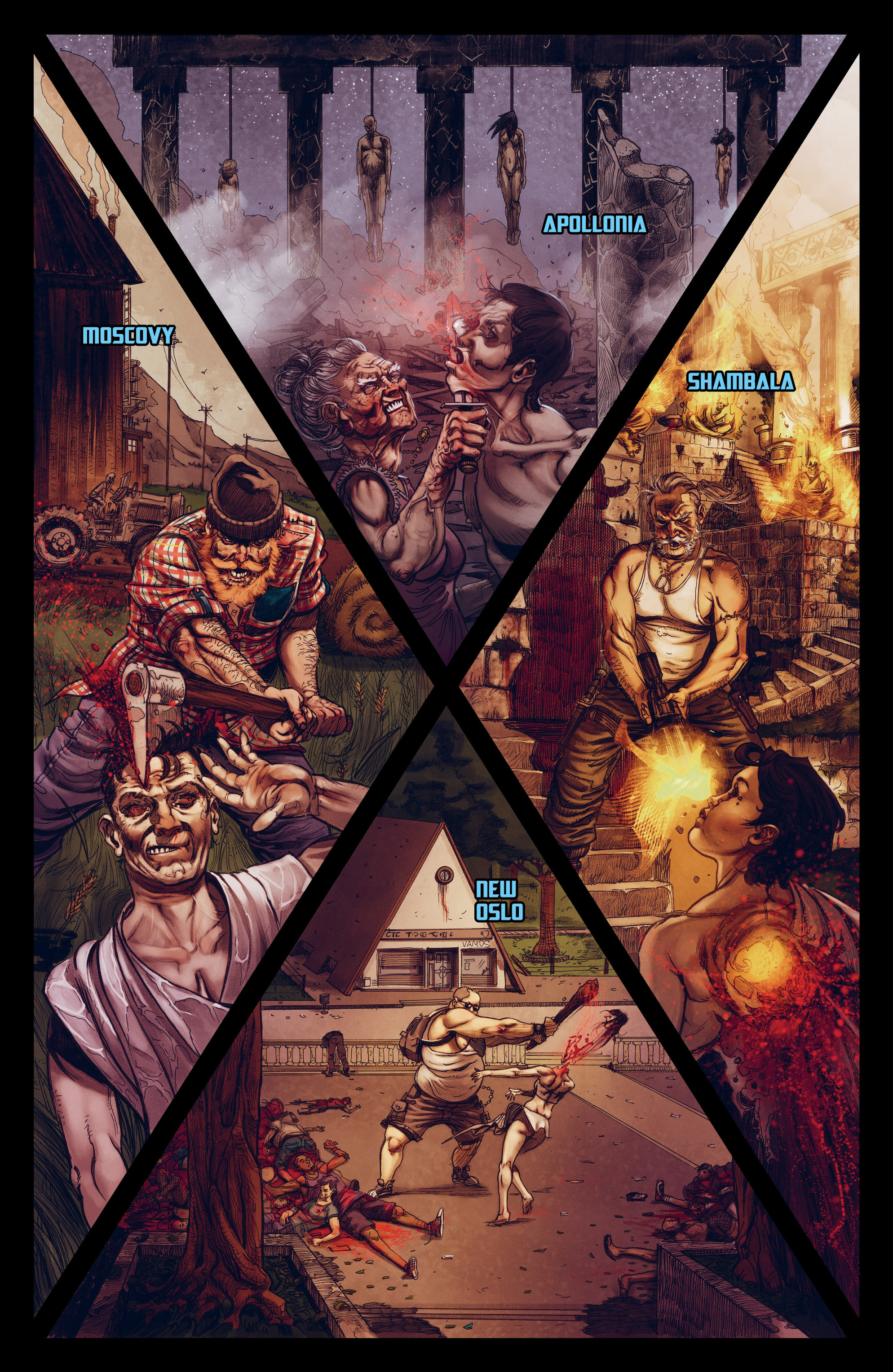 Read online God Is Dead comic -  Issue #25 - 25