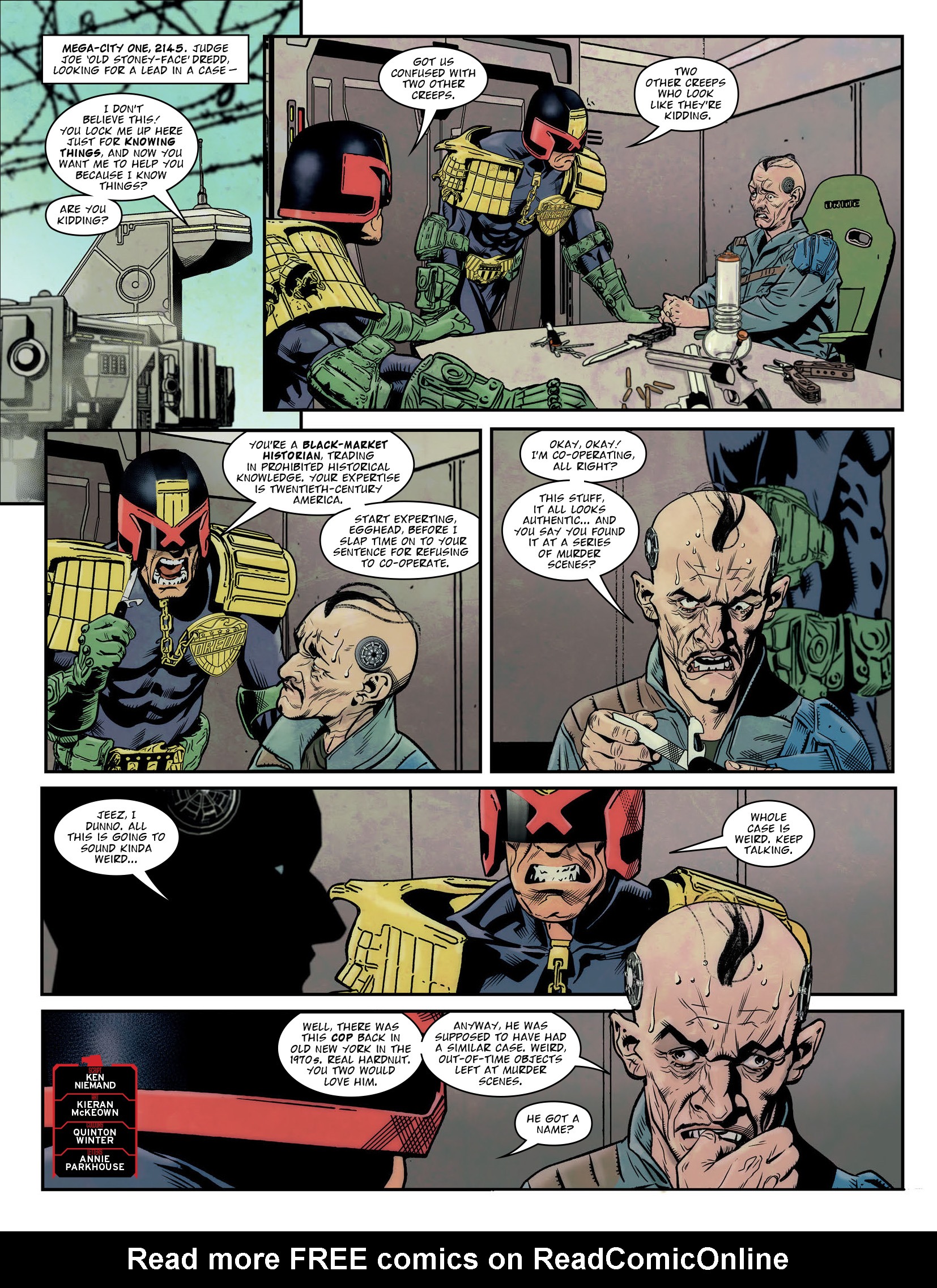 Read online Judge Dredd Megazine (Vol. 5) comic -  Issue #454 - 5
