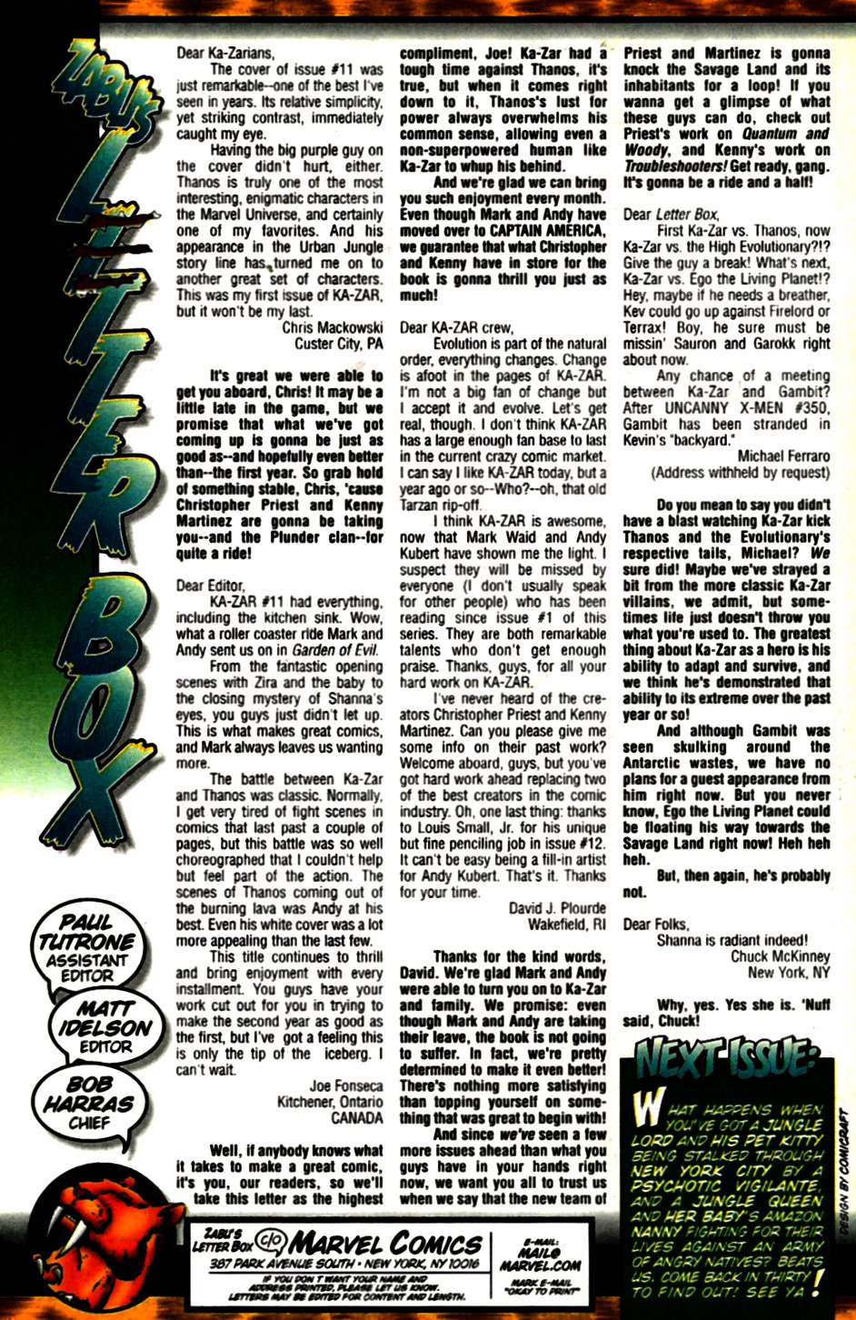 Read online Ka-Zar (1997) comic -  Issue #15 - 23