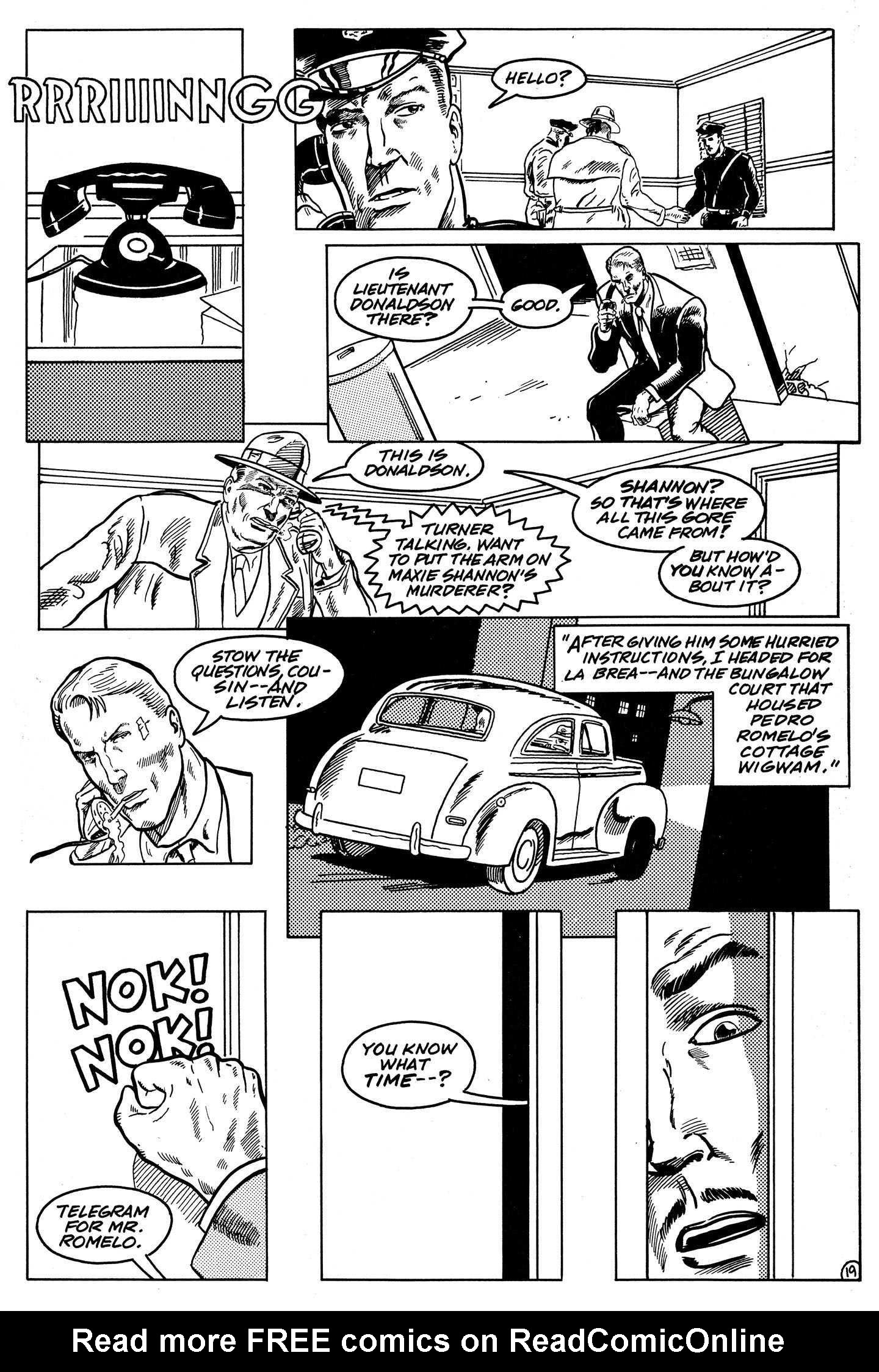 Read online Dan Turner: Homicide Hunch comic -  Issue # Full - 21