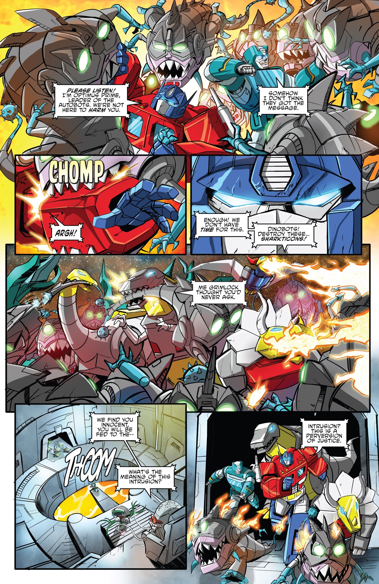 Read online Transformers: Deviations comic -  Issue # Full - 17