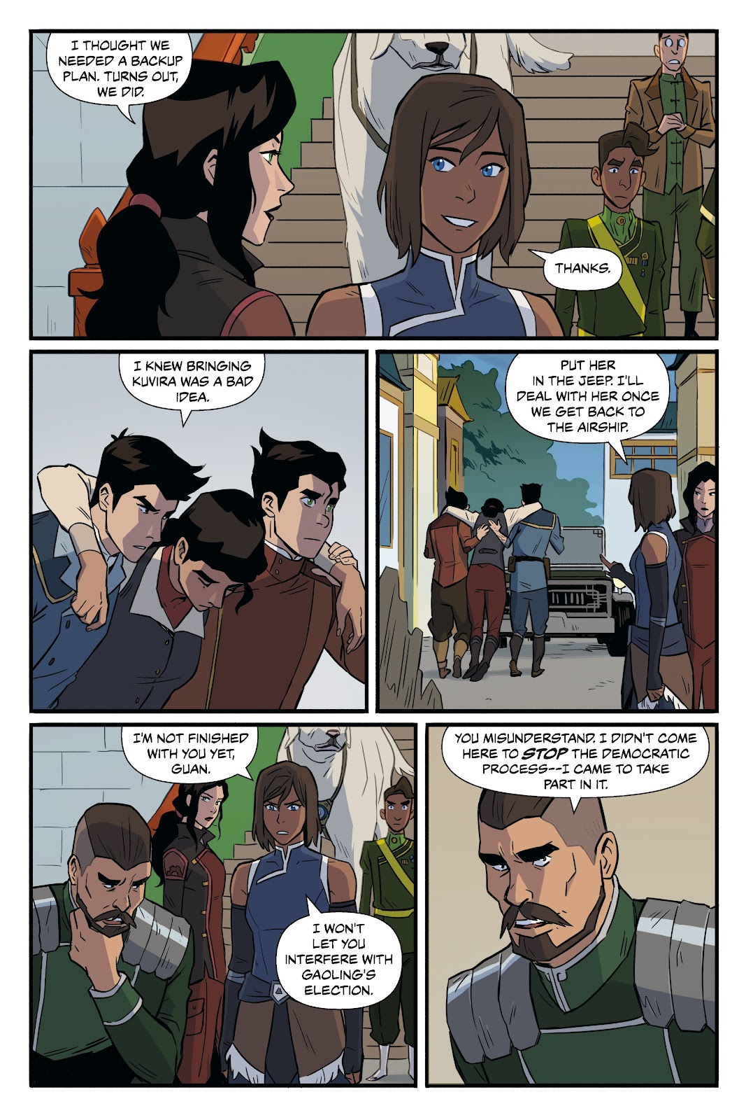 Nickelodeon The Legend of Korra: Ruins of the Empire issue TPB 1 - Page 68