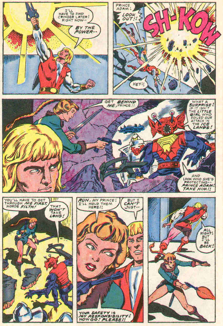 Read online Masters of the Universe (1986) comic -  Issue #9 - 6