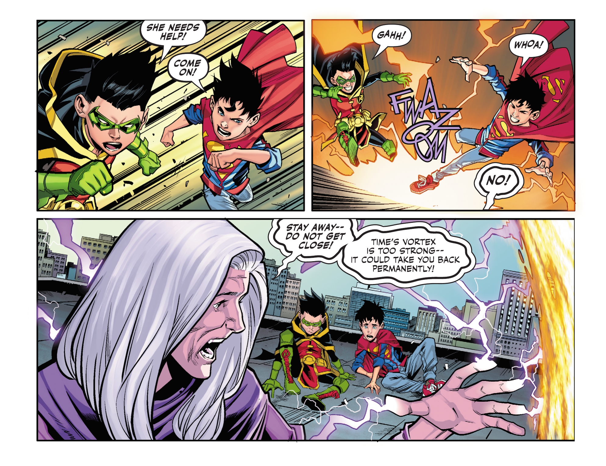 Read online Challenge of the Super Sons comic -  Issue #13 - 18