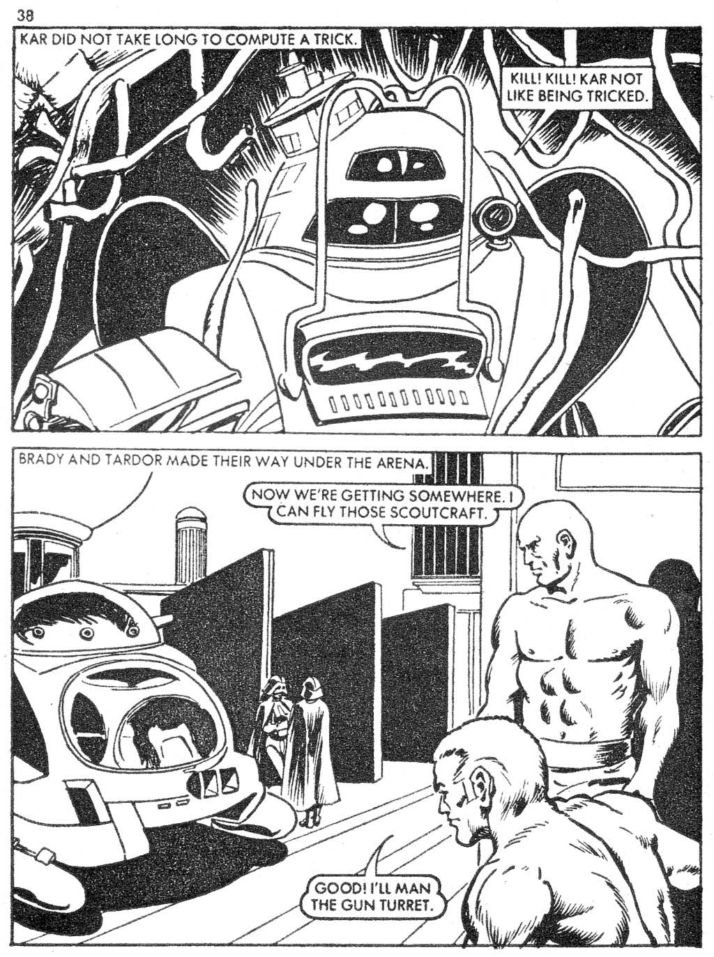 Read online Starblazer comic -  Issue #6 - 38