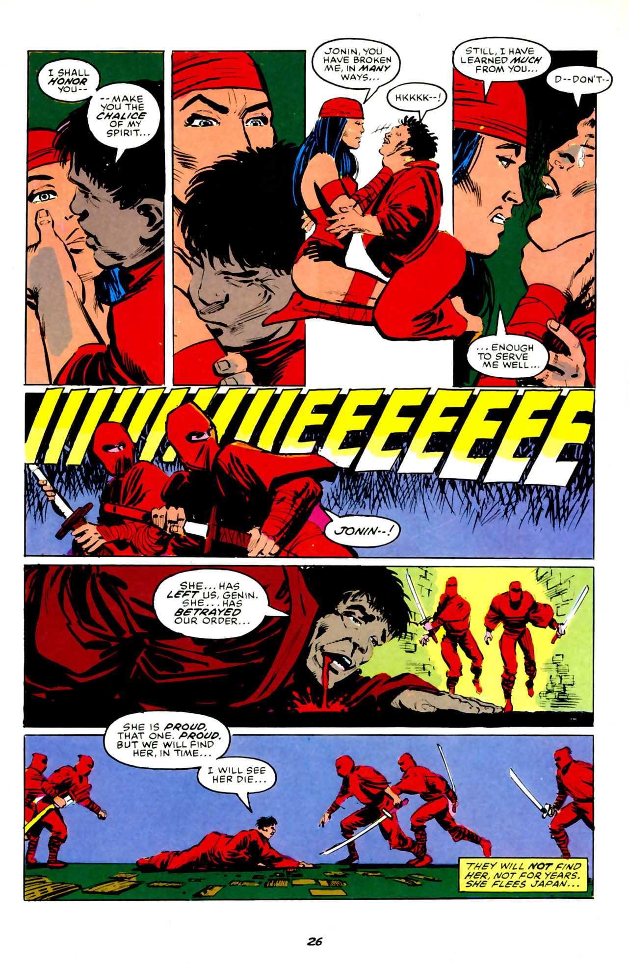 Read online Elektra Megazine comic -  Issue #1 - 27