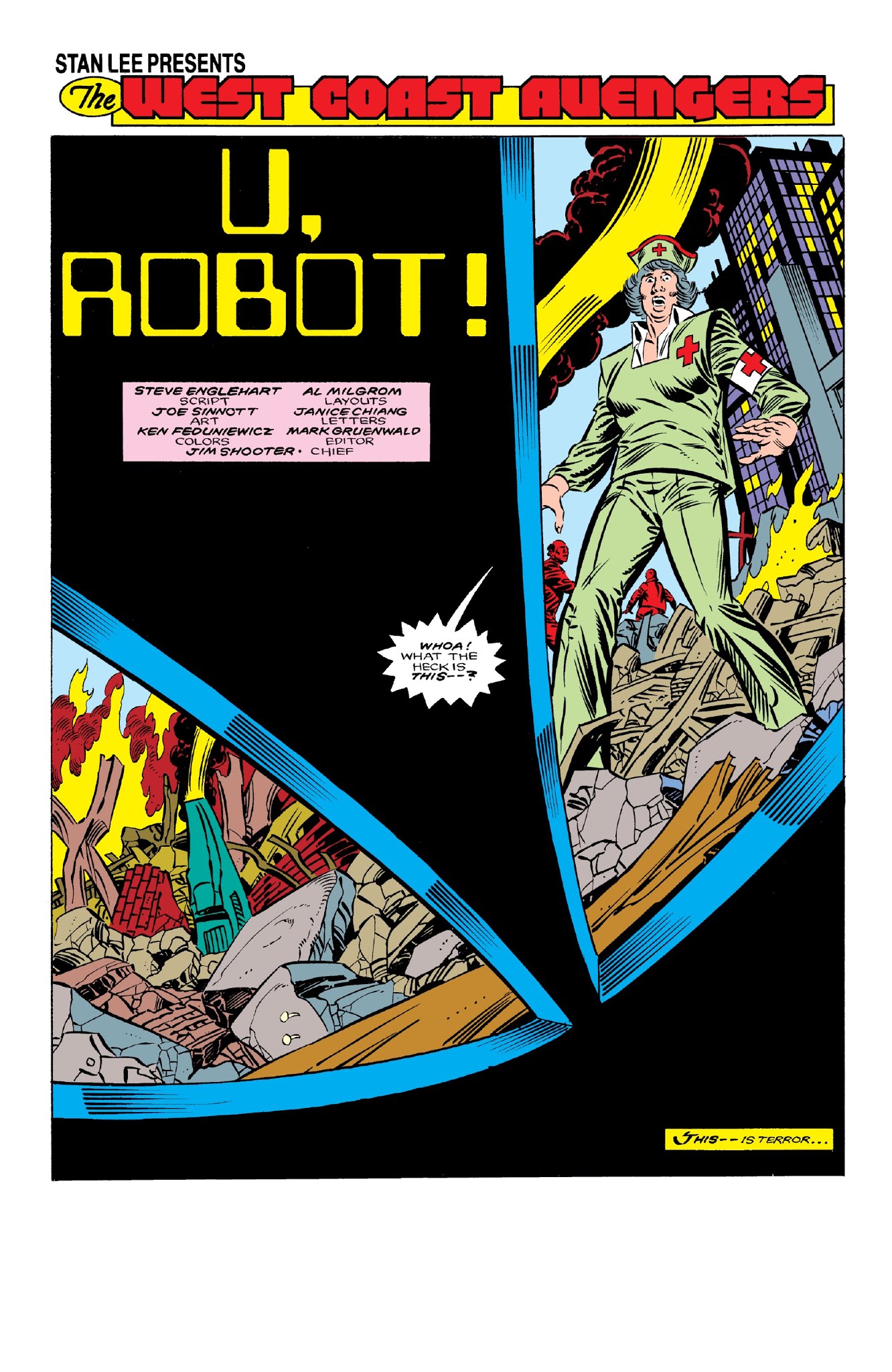 Read online Avengers West Coast Epic Collection: How The West Was Won comic -  Issue # TPB (Part 5) - 12