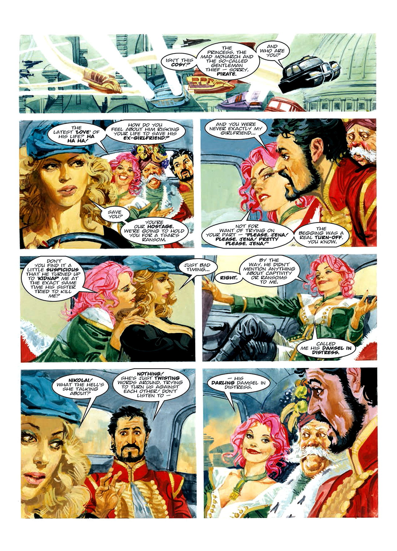 Read online Nikolai Dante comic -  Issue # TPB 7 - 15