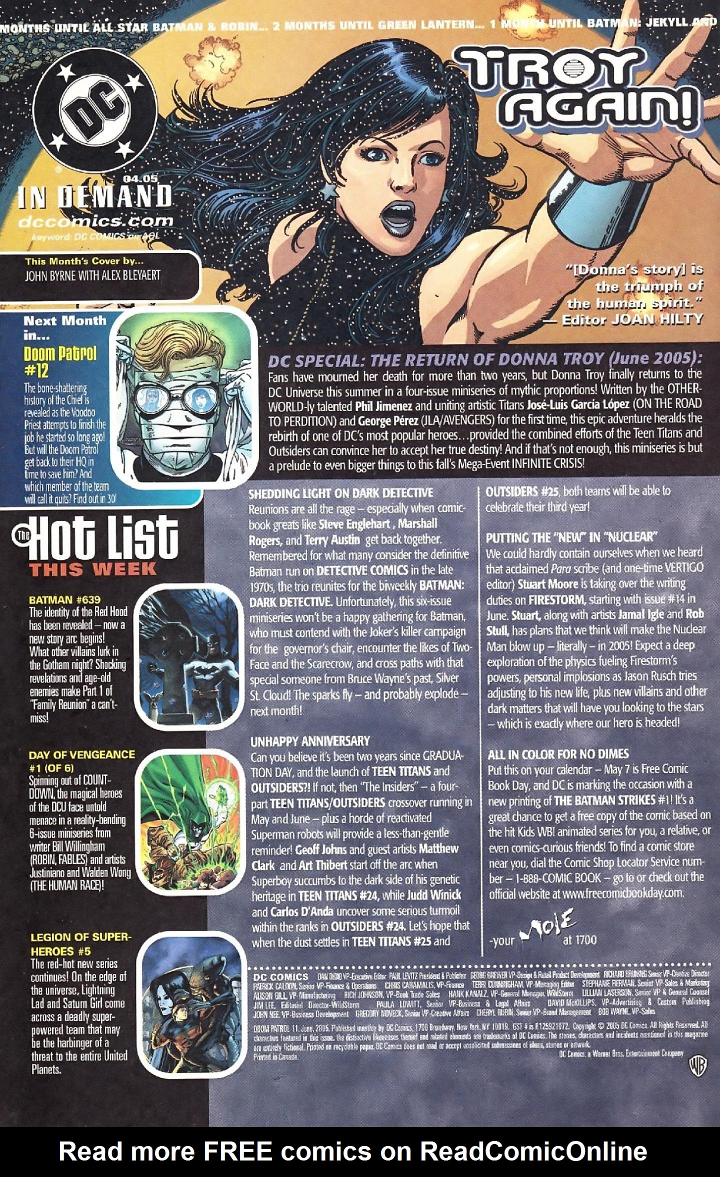 Read online Doom Patrol (2004) comic -  Issue #11 - 44
