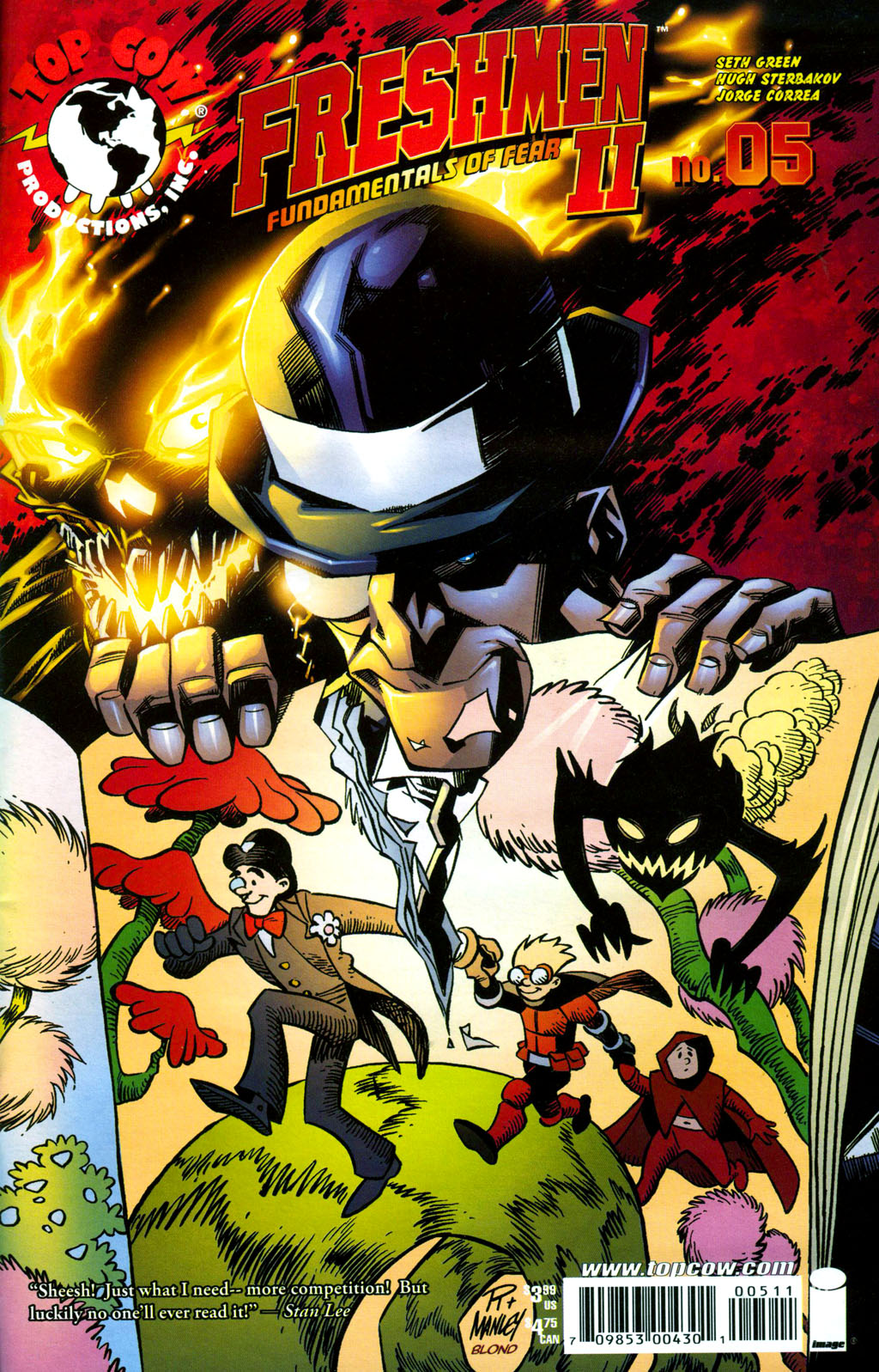 Read online Freshmen II: Fundamentals of Fear comic -  Issue #5 - 1