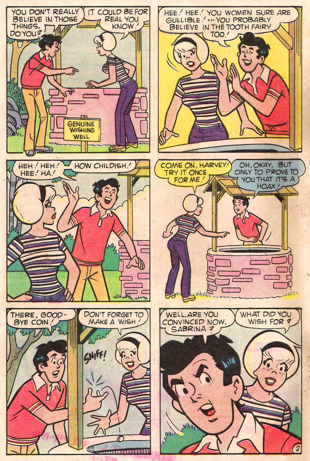 Read online Sabrina The Teenage Witch (1971) comic -  Issue #54 - 4