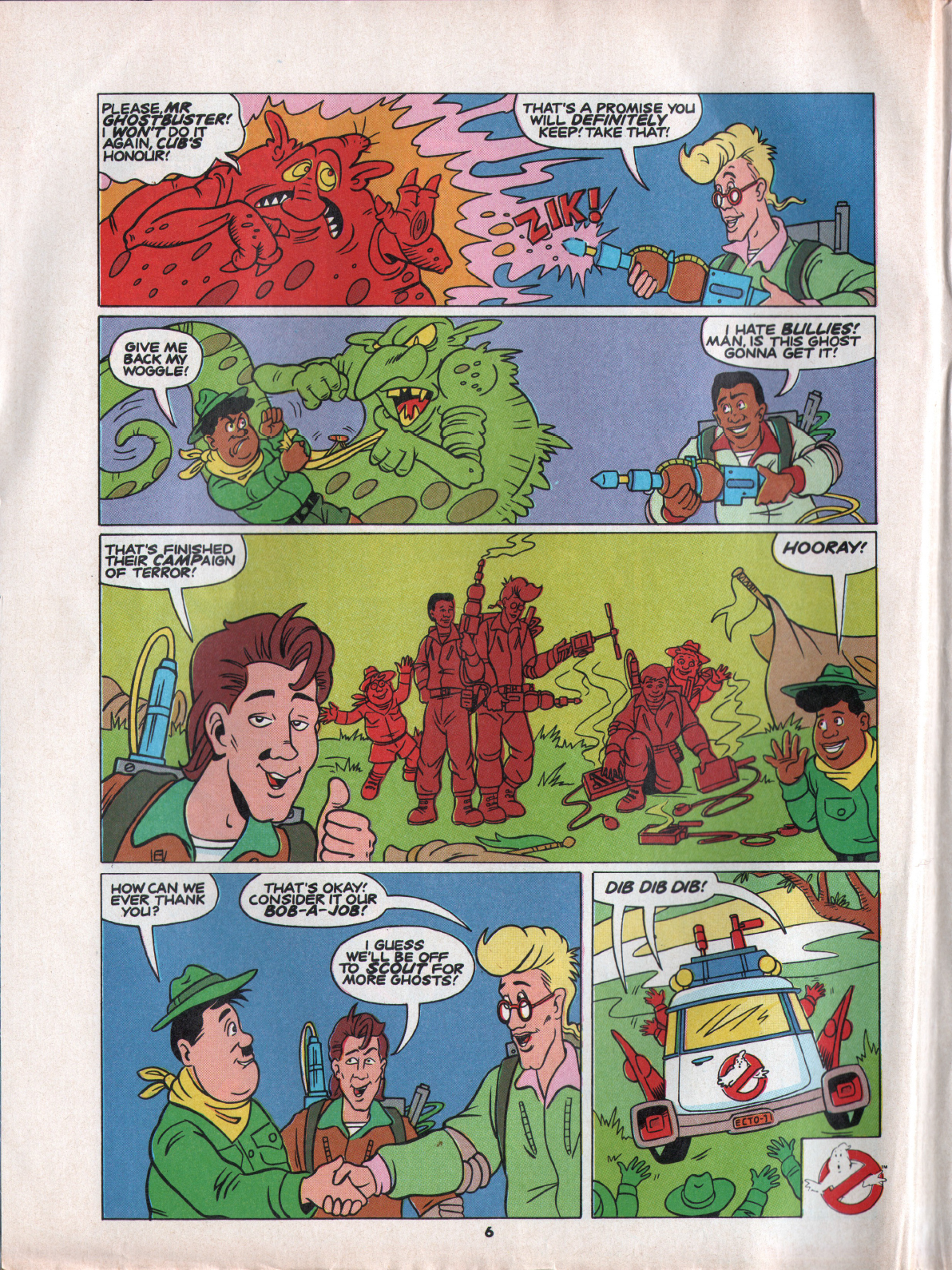 Read online The Real Ghostbusters comic -  Issue #89 - 6
