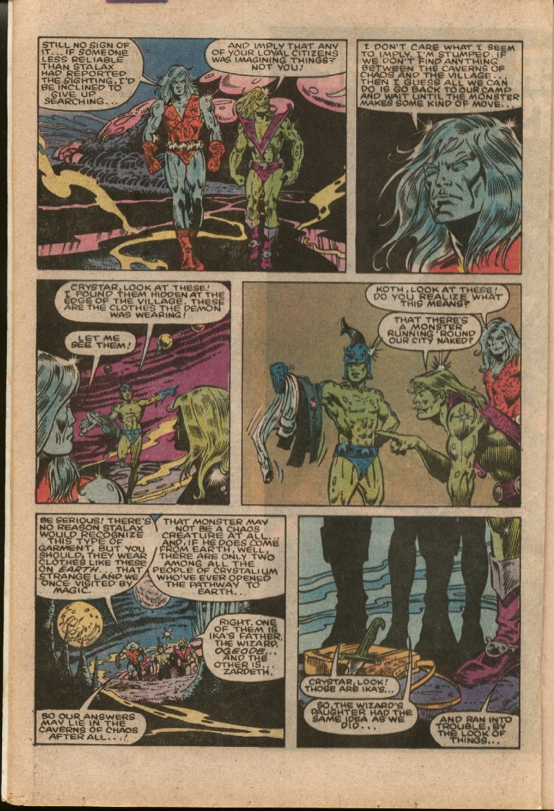 Read online The Saga of Crystar, Crystal Warrior comic -  Issue #6 - 14