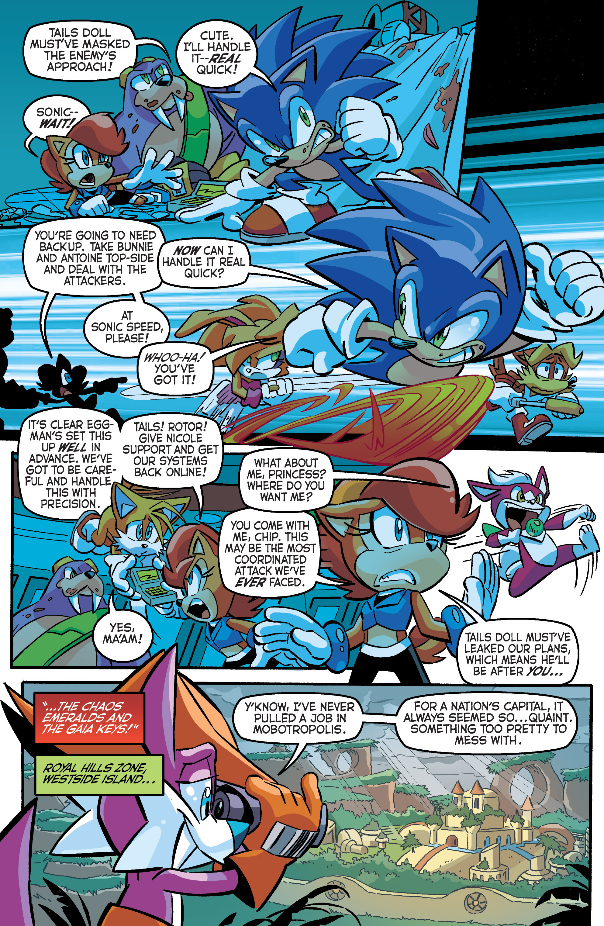 Read online Sonic The Hedgehog comic -  Issue #284 - 7