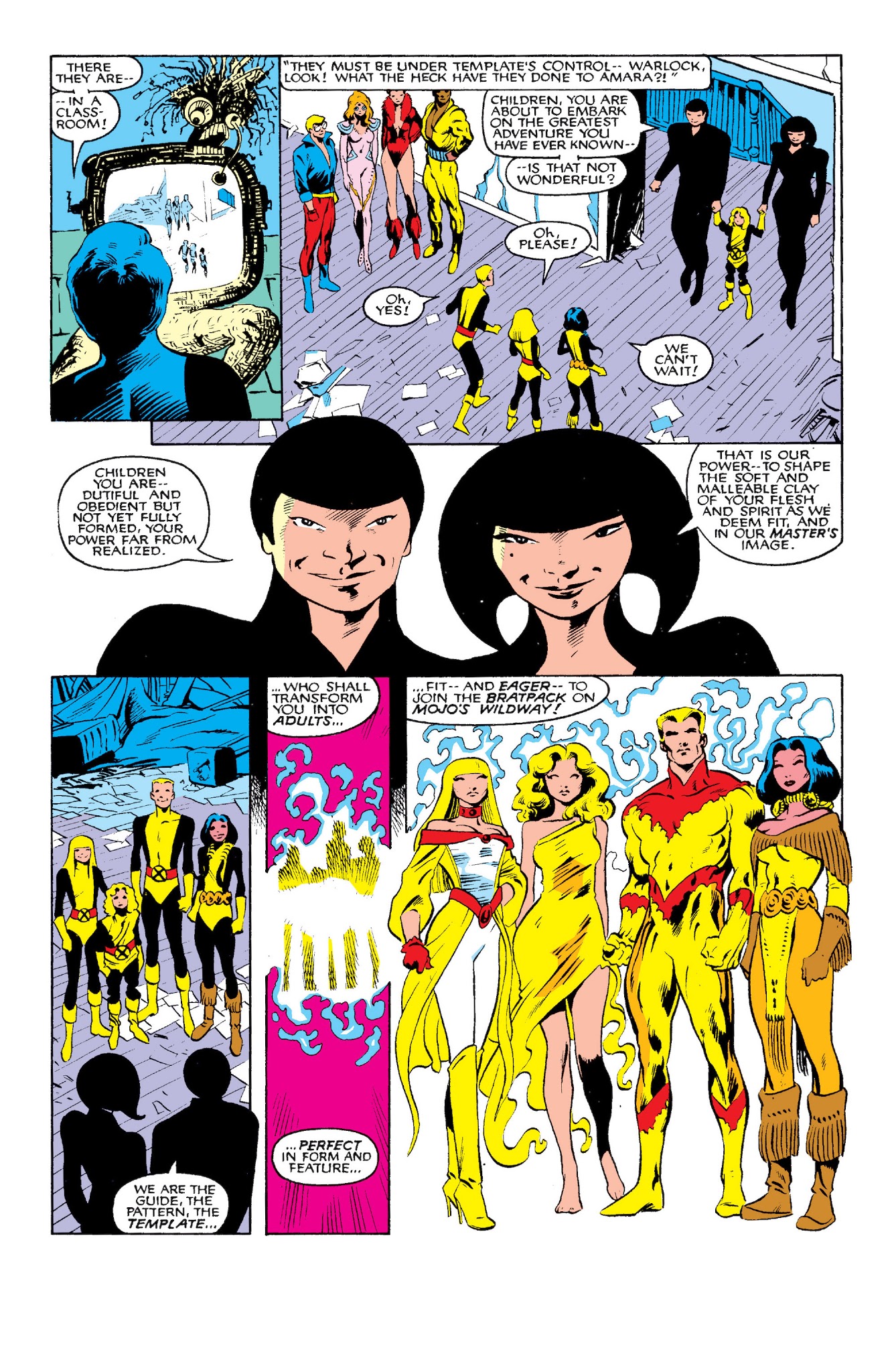 Read online New Mutants Classic comic -  Issue # TPB 6 - 122
