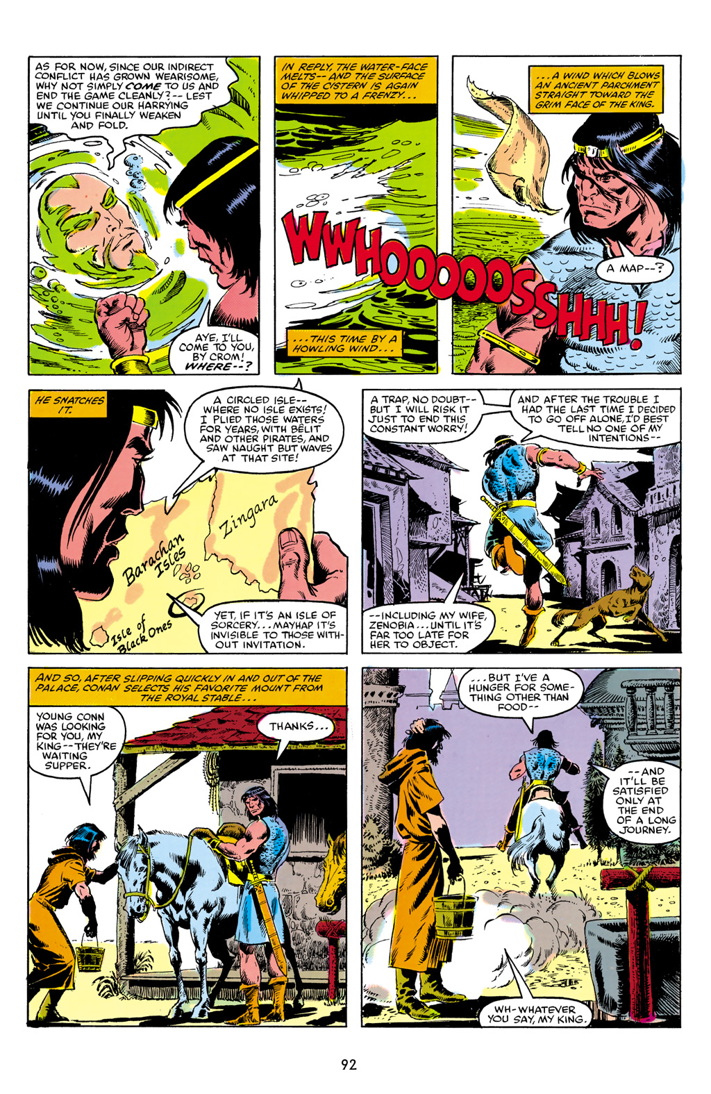 Read online The Chronicles of King Conan comic -  Issue # TPB 3 (Part 1) - 93