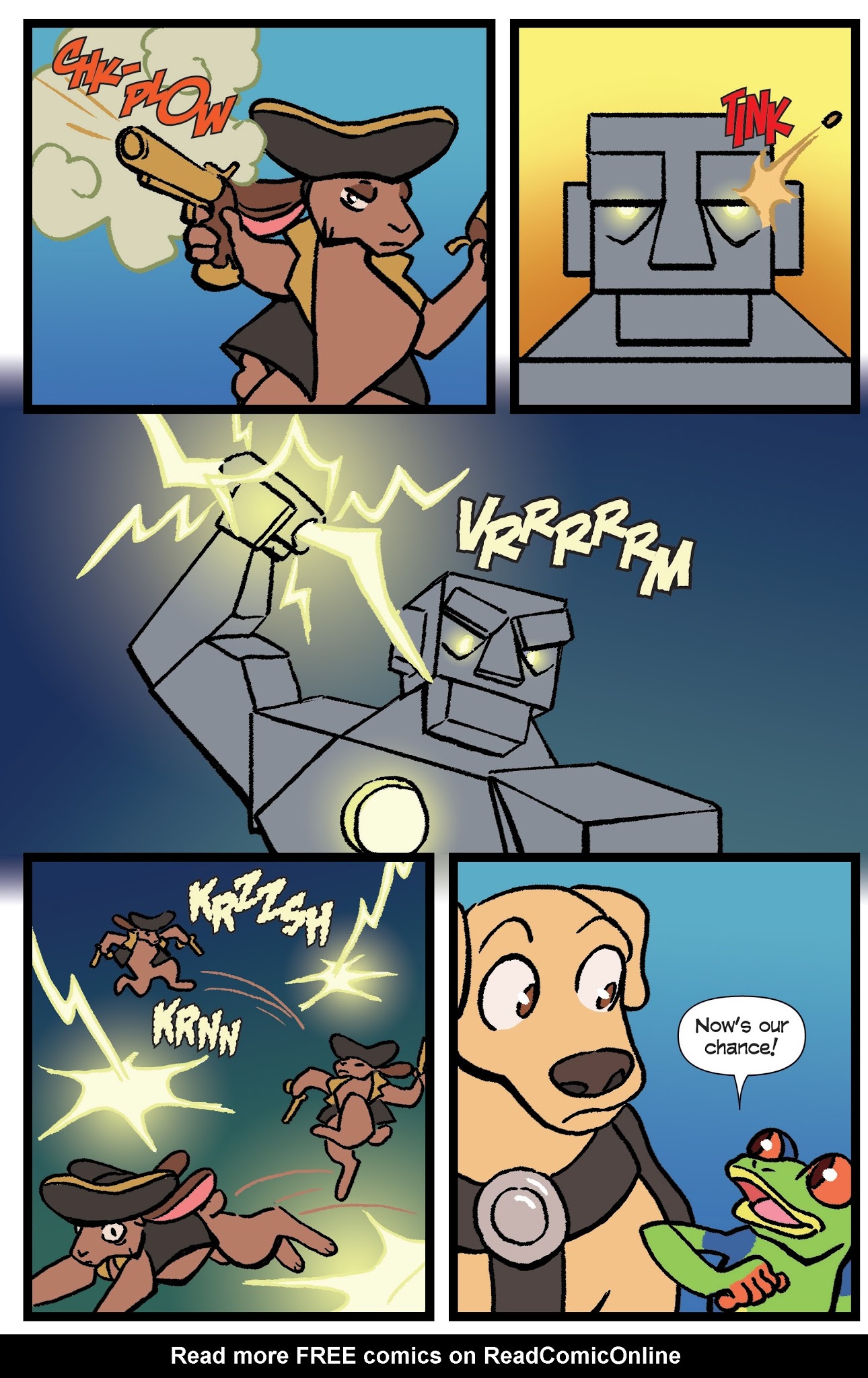 Read online Action Lab, Dog of Wonder comic -  Issue #8 - 16