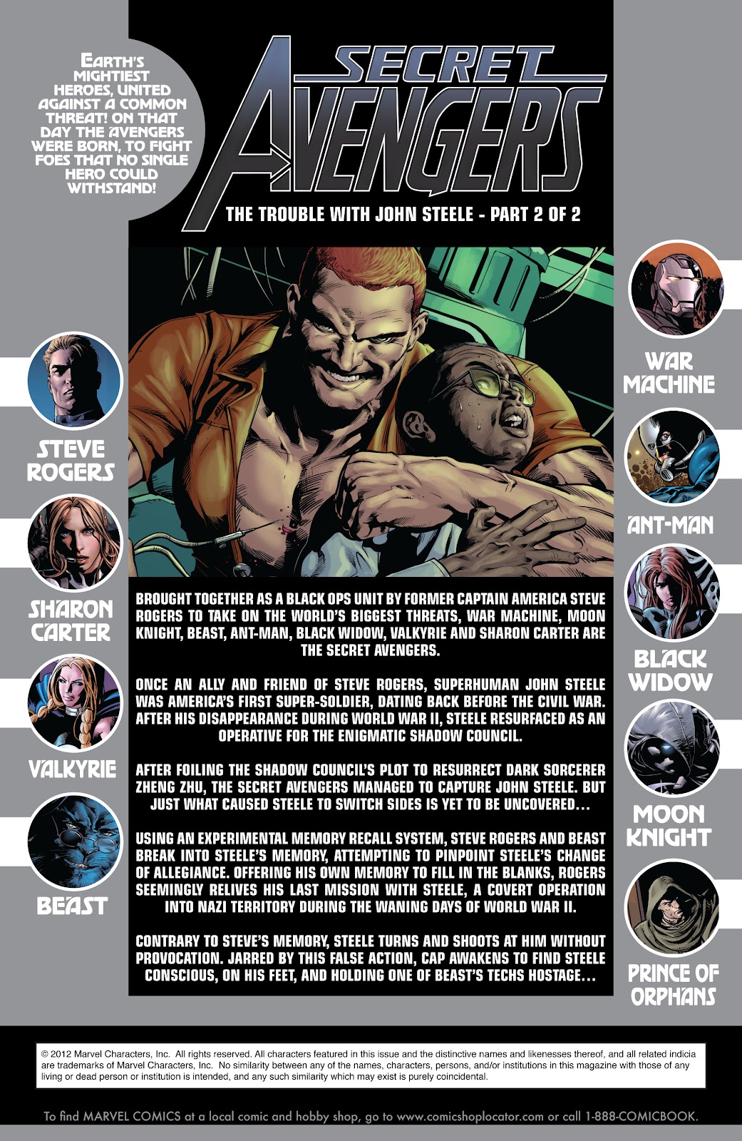 Secret Avengers (2010) issue 12 - Page 2