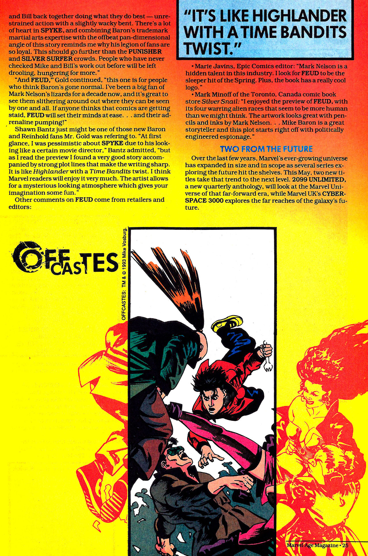 Read online Marvel Age comic -  Issue #125 - 24