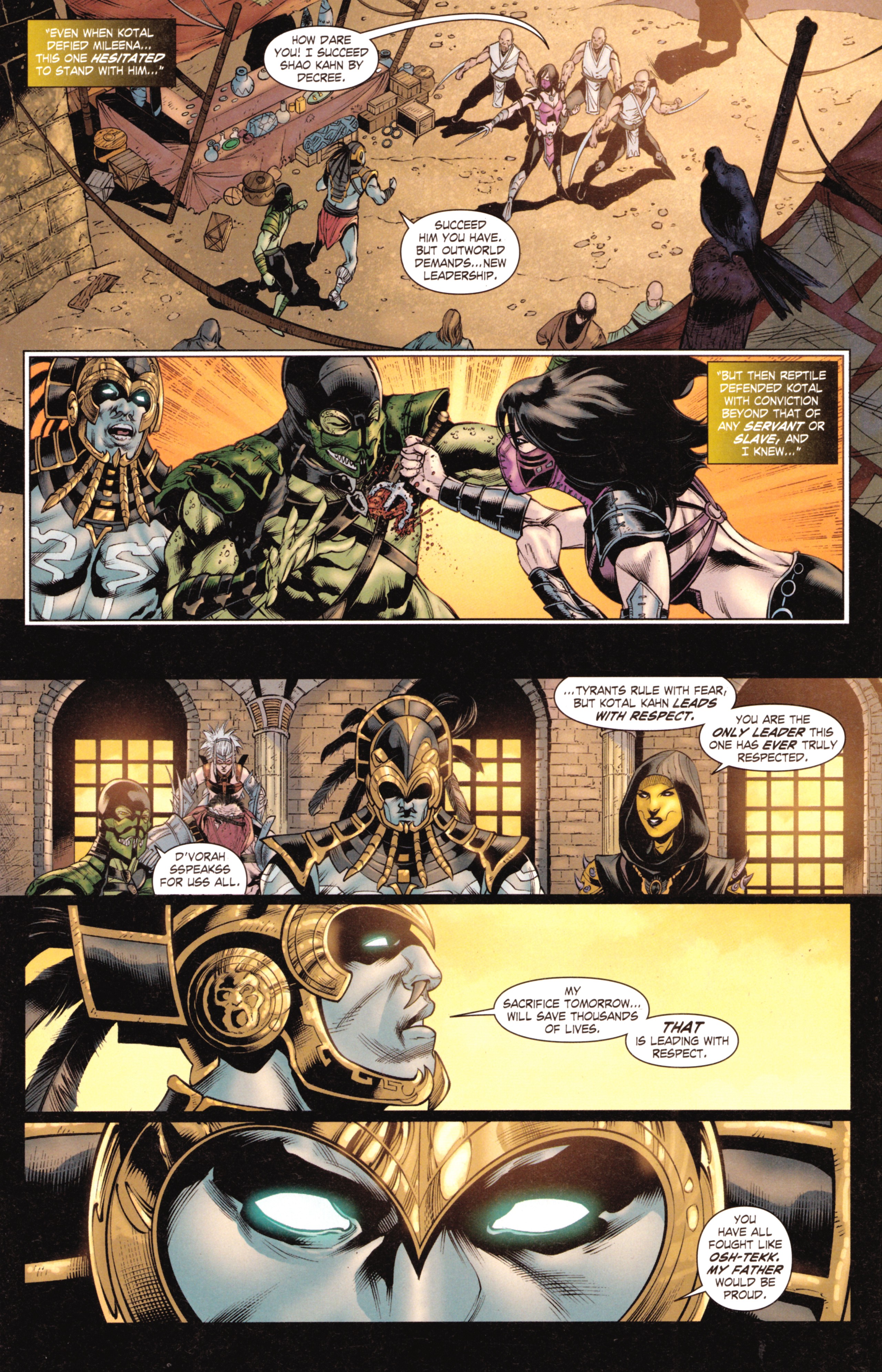 Read online Mortal Kombat X [II] comic -  Issue #7 - 15