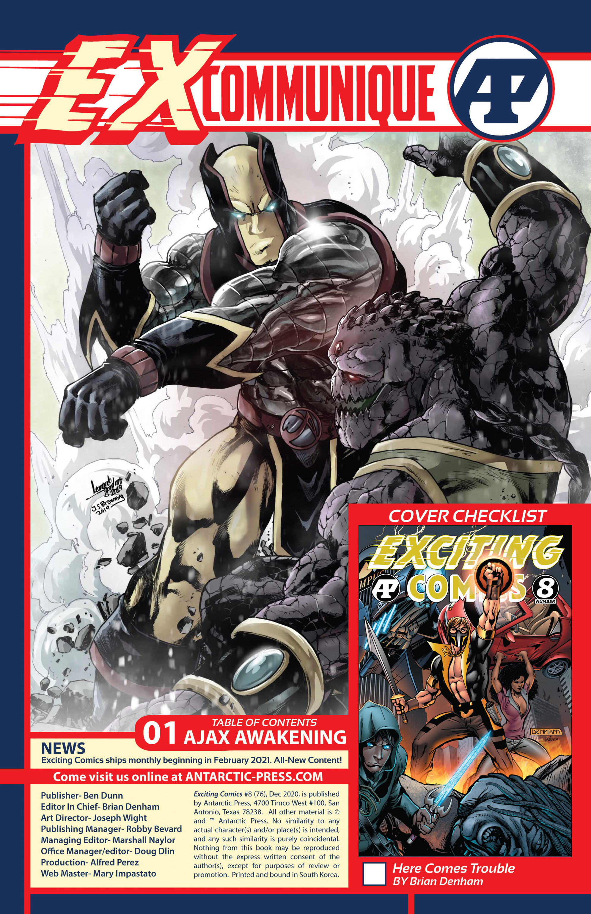 Read online Exciting Comics (2019) comic -  Issue #8 - 2