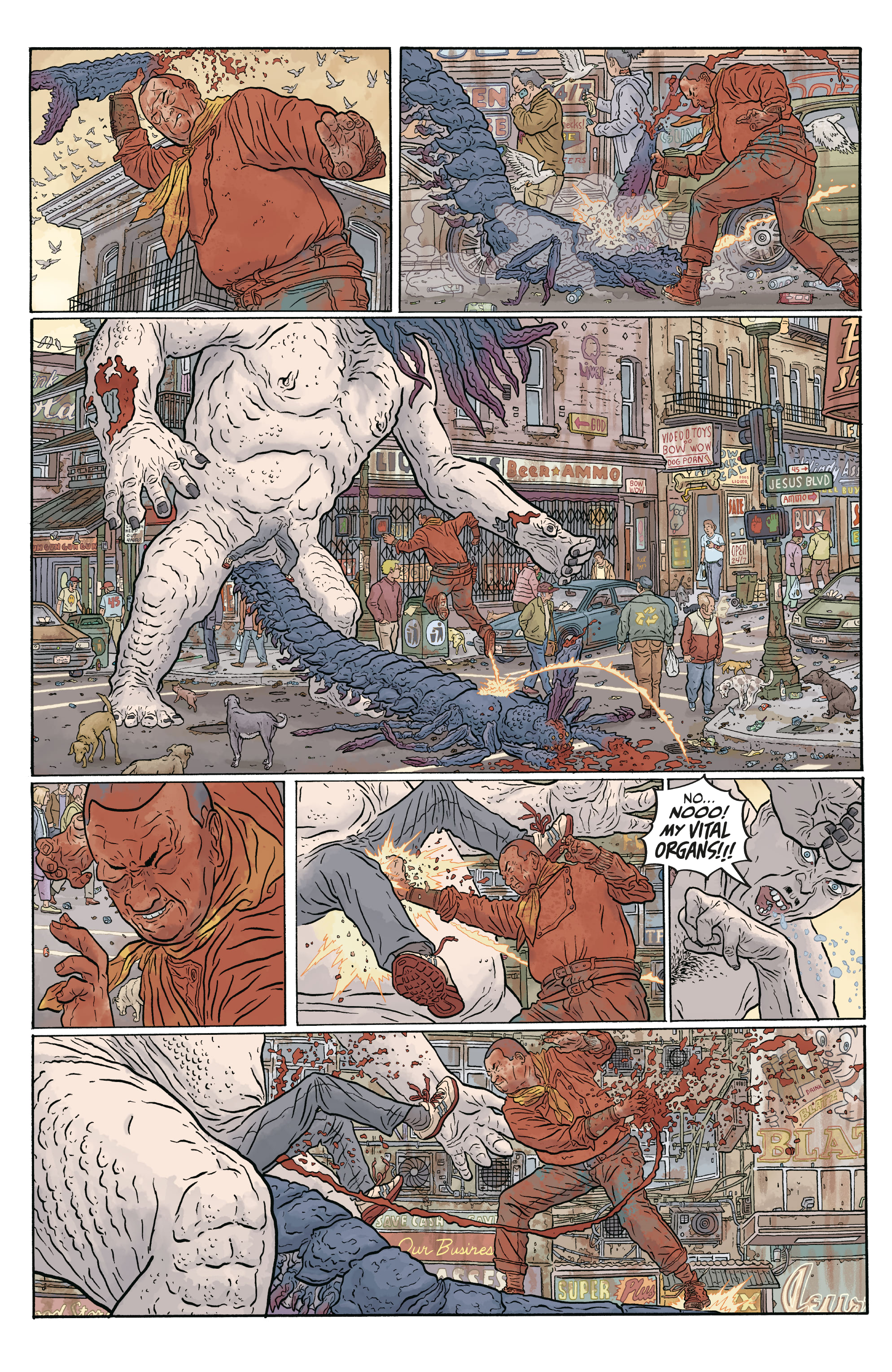 Read online Shaolin Cowboy: Cruel to Be Kin comic -  Issue #7 - 27