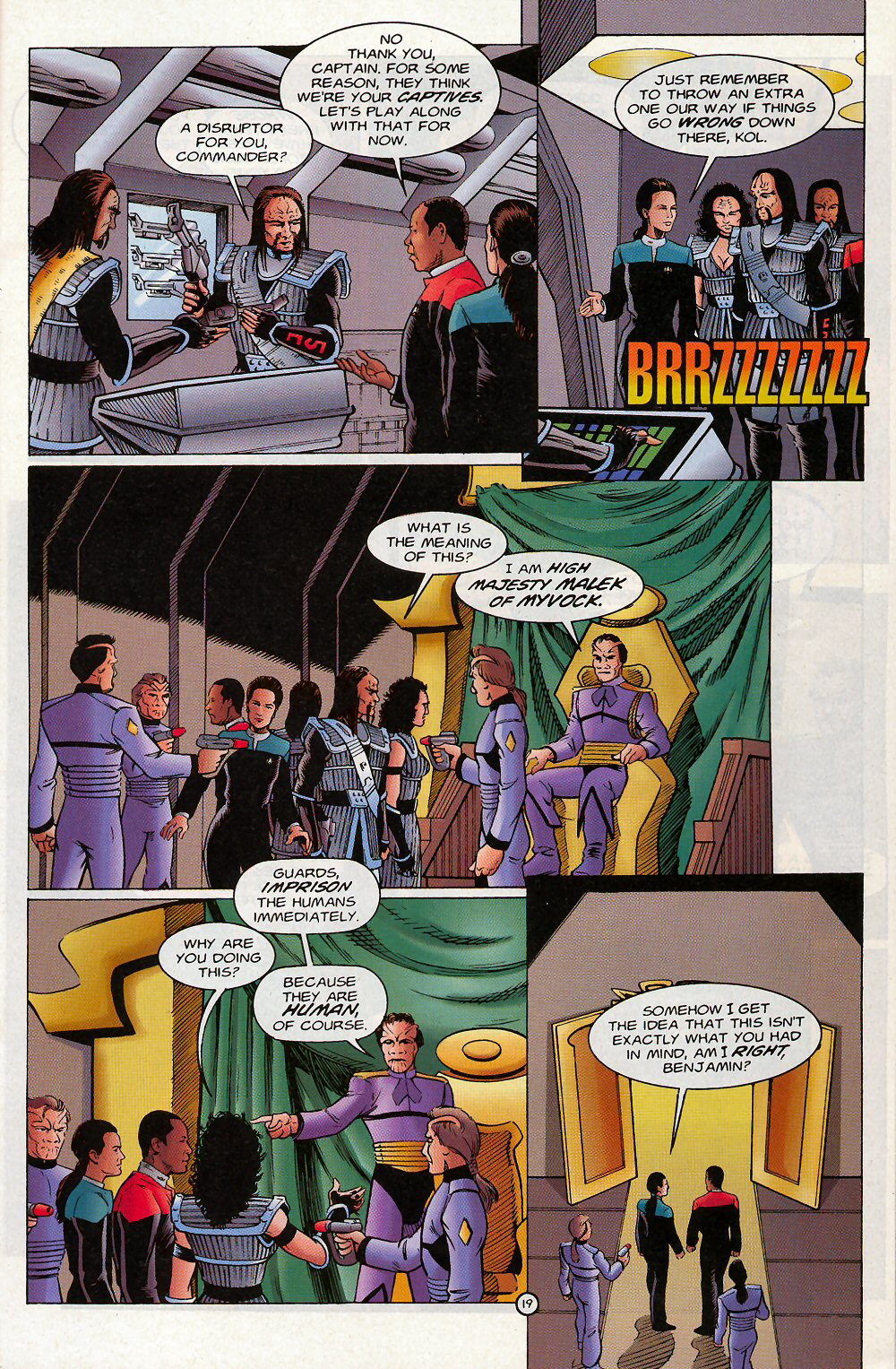 Read online Star Trek: Deep Space Nine - Lightstorm comic -  Issue # Full - 19