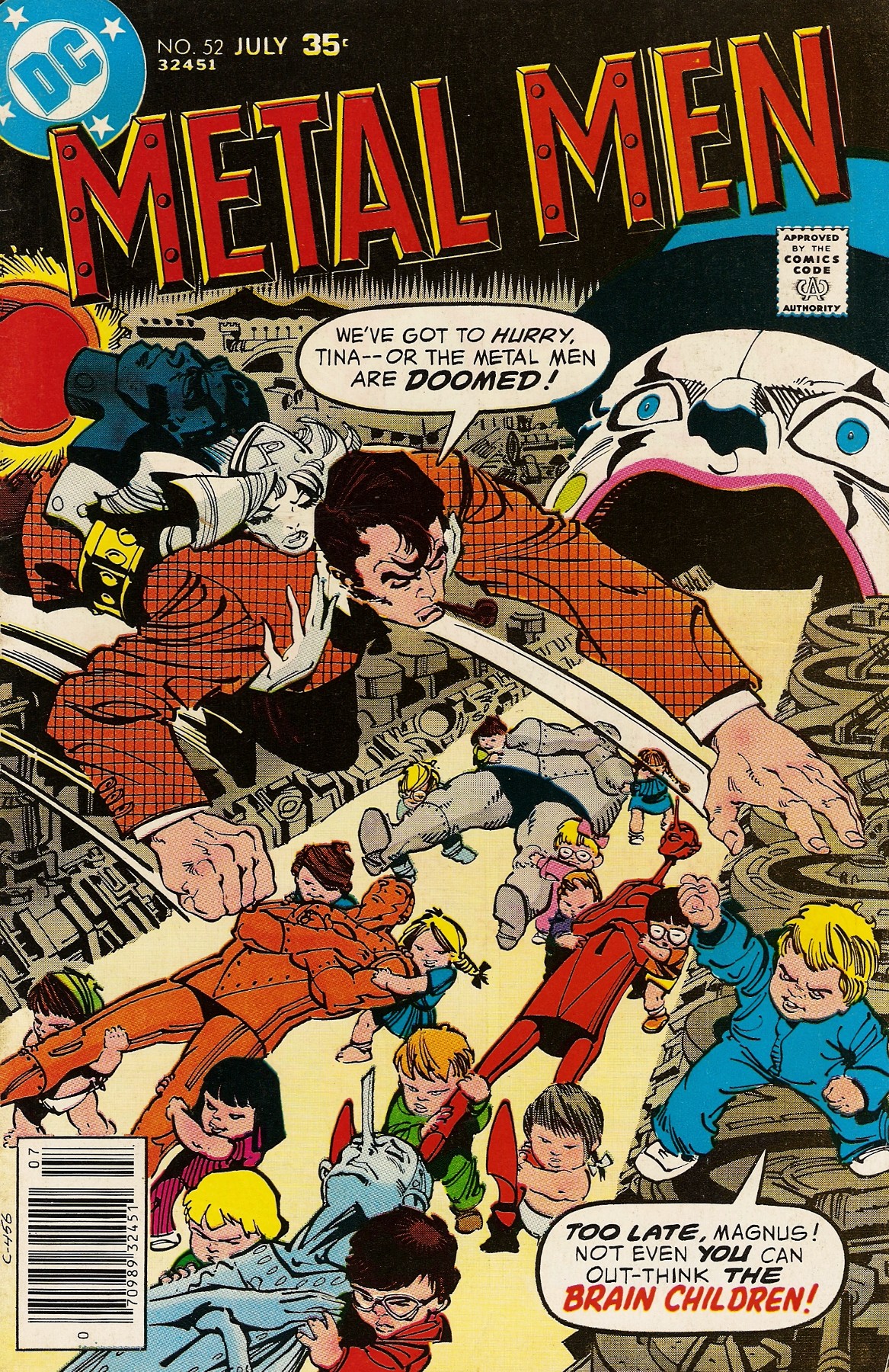 Read online Metal Men (1963) comic -  Issue #52 - 1