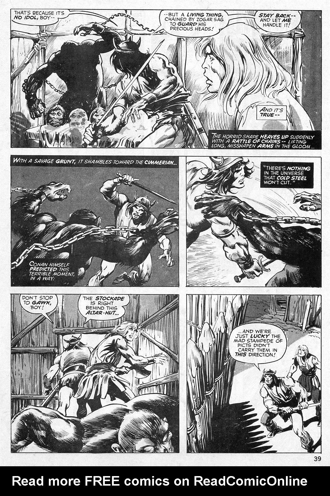 Read online The Savage Sword Of Conan comic -  Issue #26 - 39