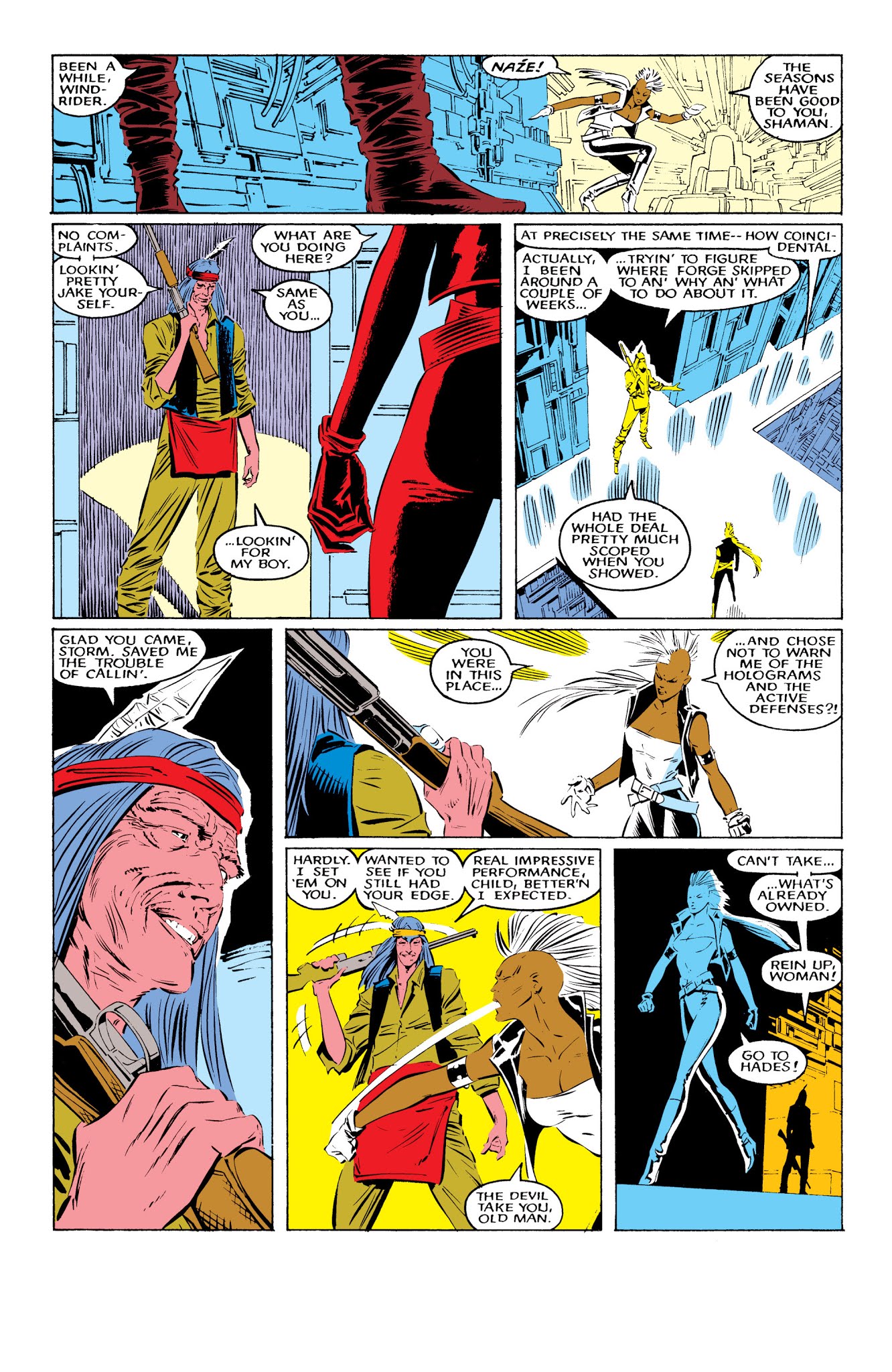 Read online X-Men: Fall of the Mutants comic -  Issue # TPB 1 (Part 1) - 21