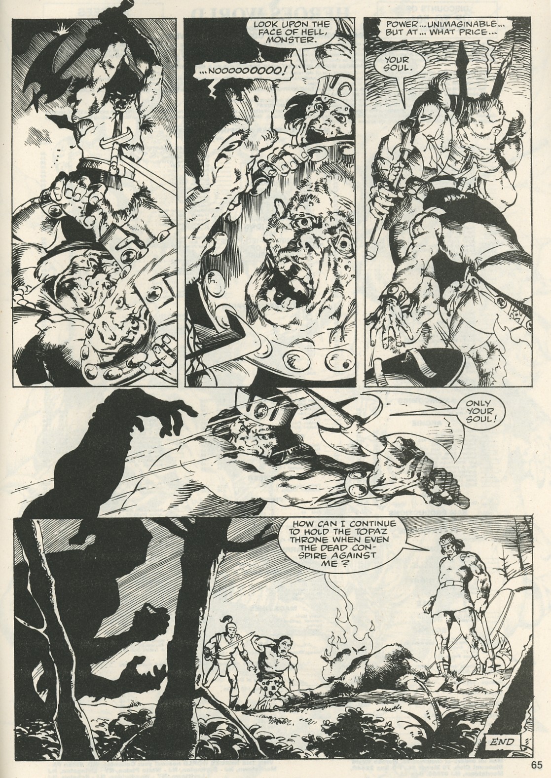Read online The Savage Sword Of Conan comic -  Issue #119 - 64