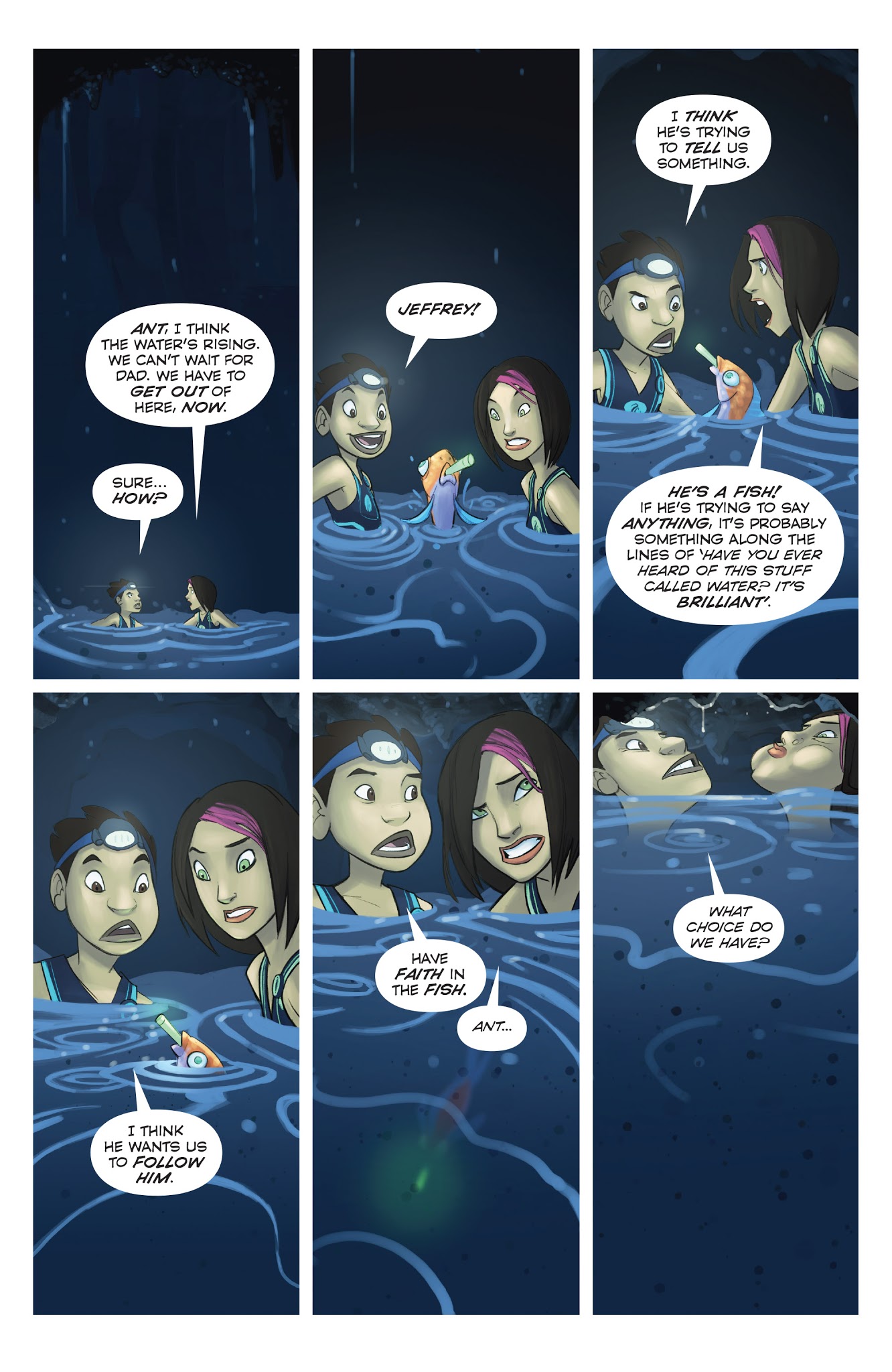 Read online The Deep comic -  Issue #6 - 15