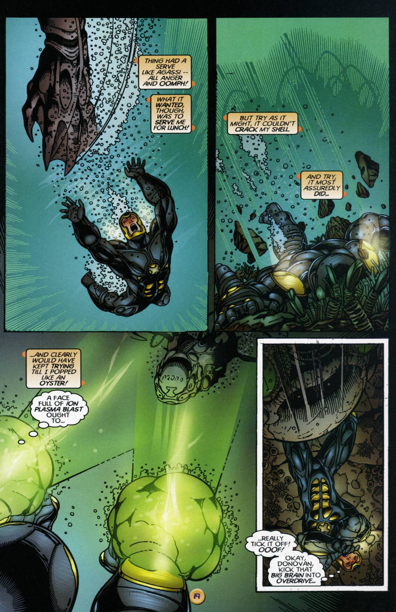 Read online X-O Manowar (1996) comic -  Issue #3 - 16