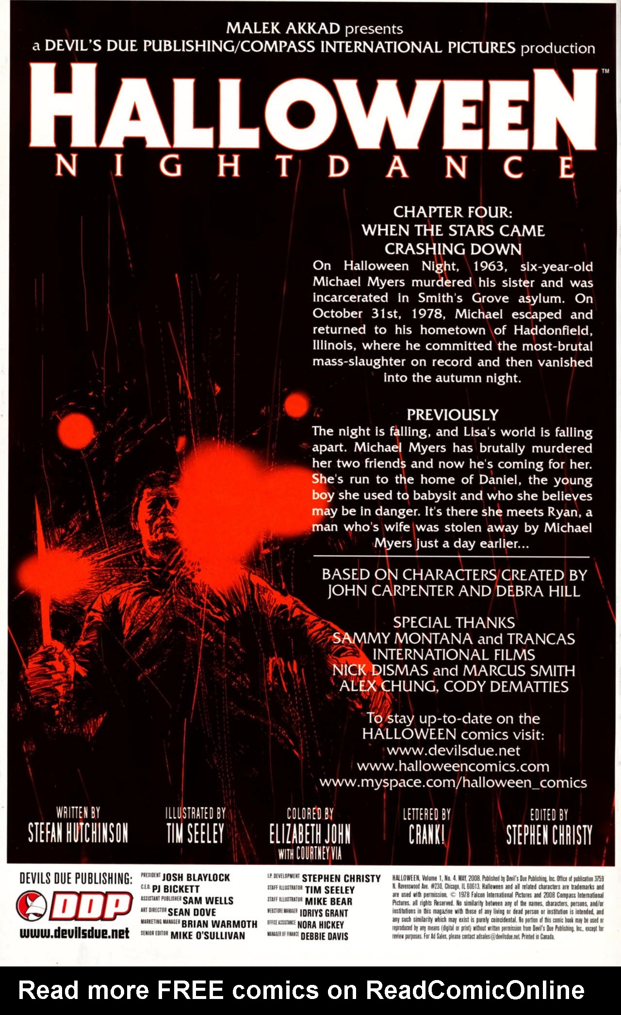Read online Halloween: Nightdance comic -  Issue #4 - 4