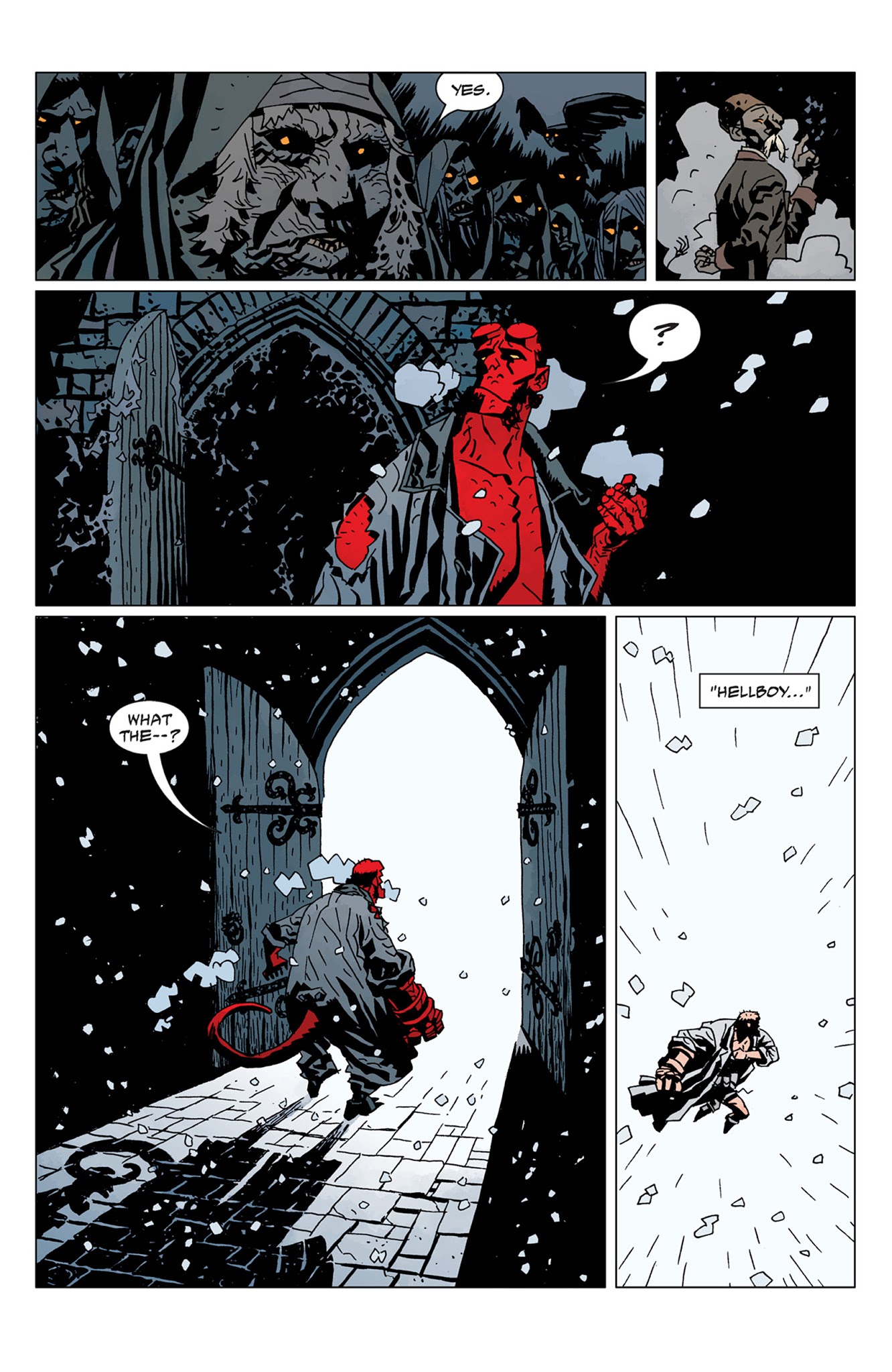 Read online Hellboy: Darkness Calls comic -  Issue # TPB - 57