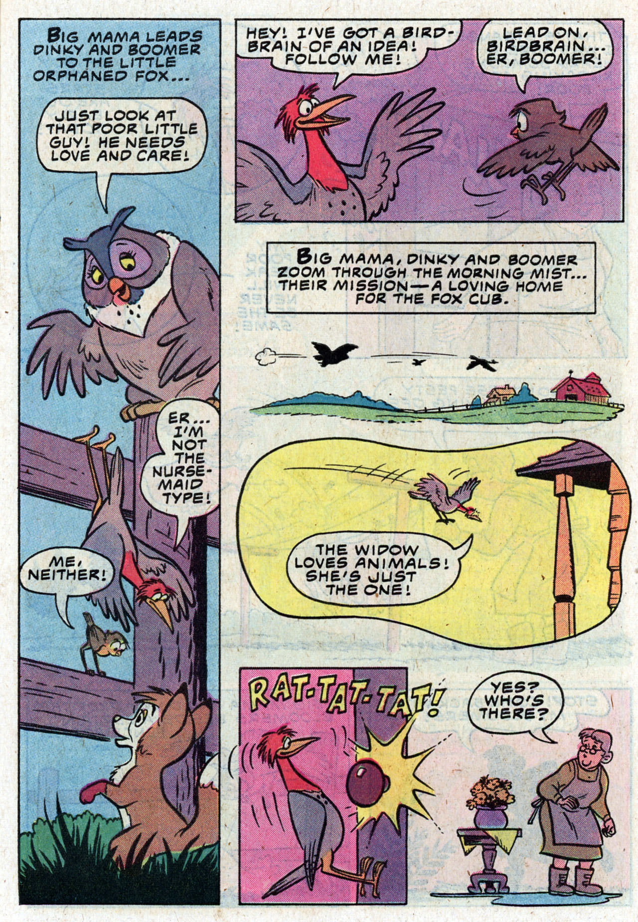Read online Walt Disney Productions' The Fox and the Hound comic -  Issue #1 - 7