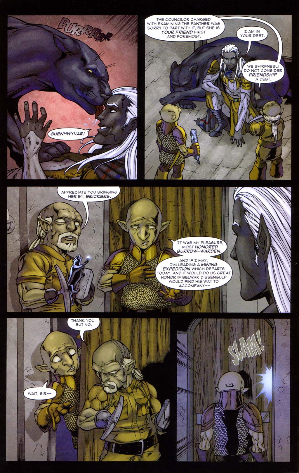 Read online Forgotten Realms: Exile comic -  Issue #2 - 9