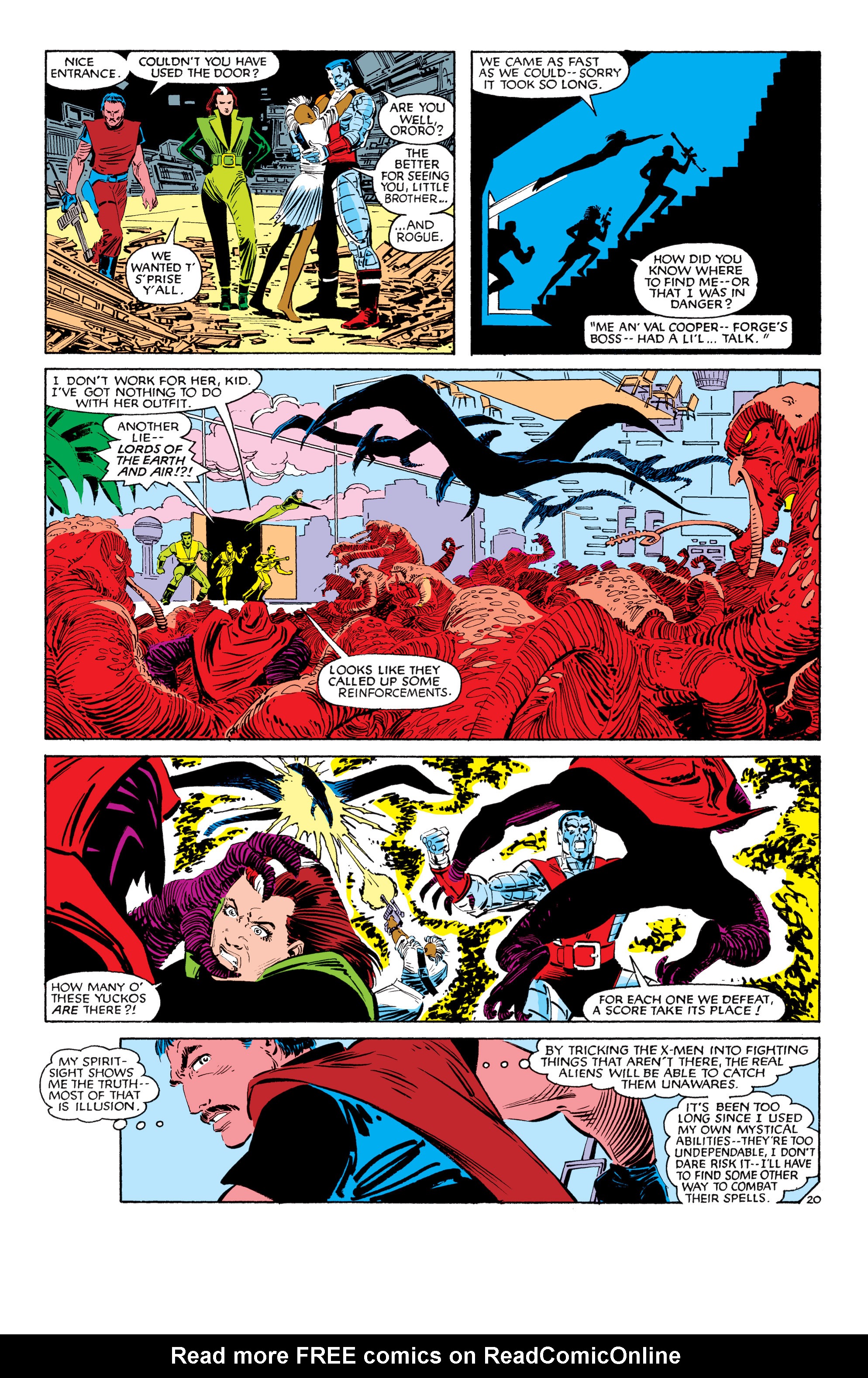 Read online Uncanny X-Men (1963) comic -  Issue #187 - 21