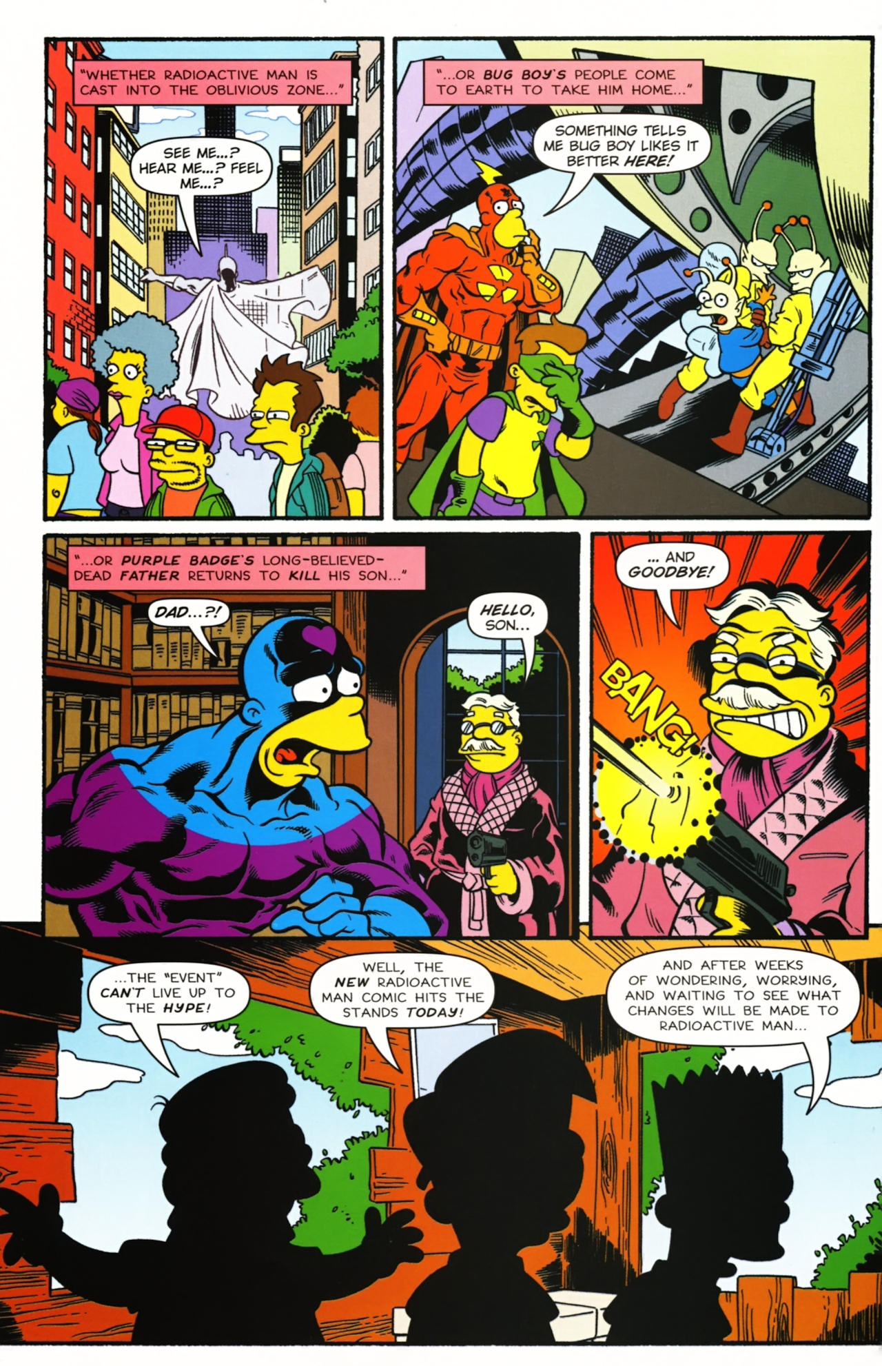 Read online Bongo Comics Presents Simpsons Super Spectacular comic -  Issue #9 - 6