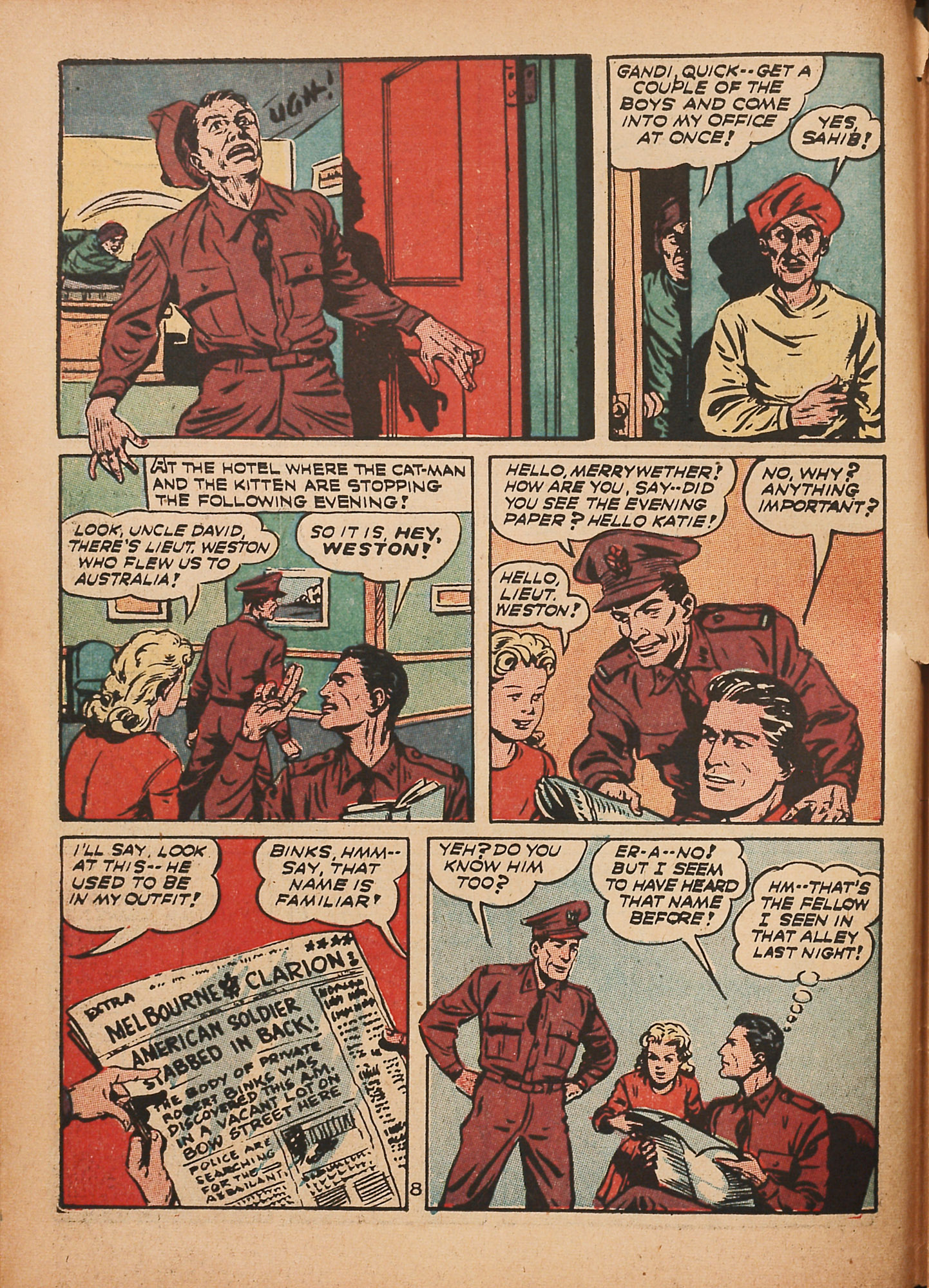 Read online Cat-Man Comics comic -  Issue #17 - 10