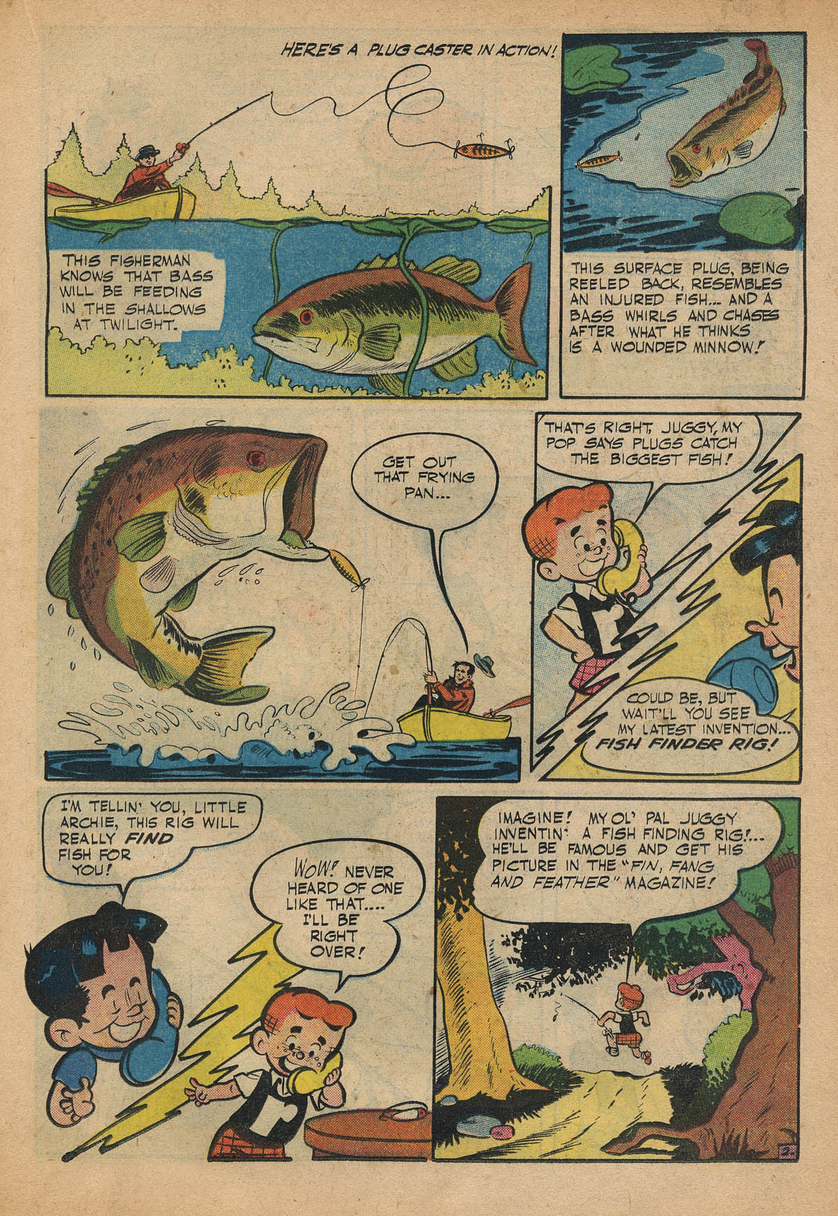 Read online Little Archie In Animal Land comic -  Issue #17 - 19