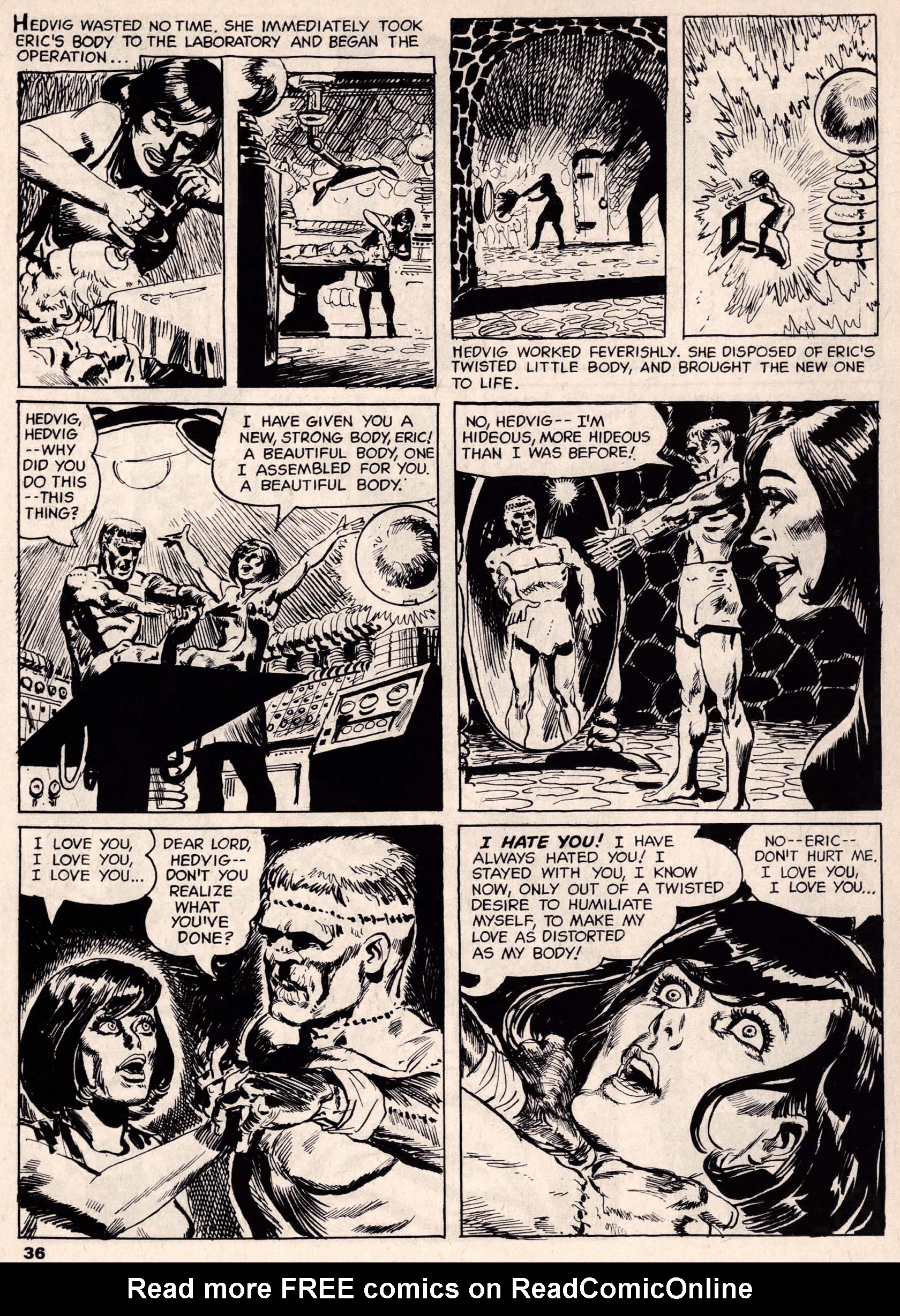 Read online Vampirella (1969) comic -  Issue #4 - 36